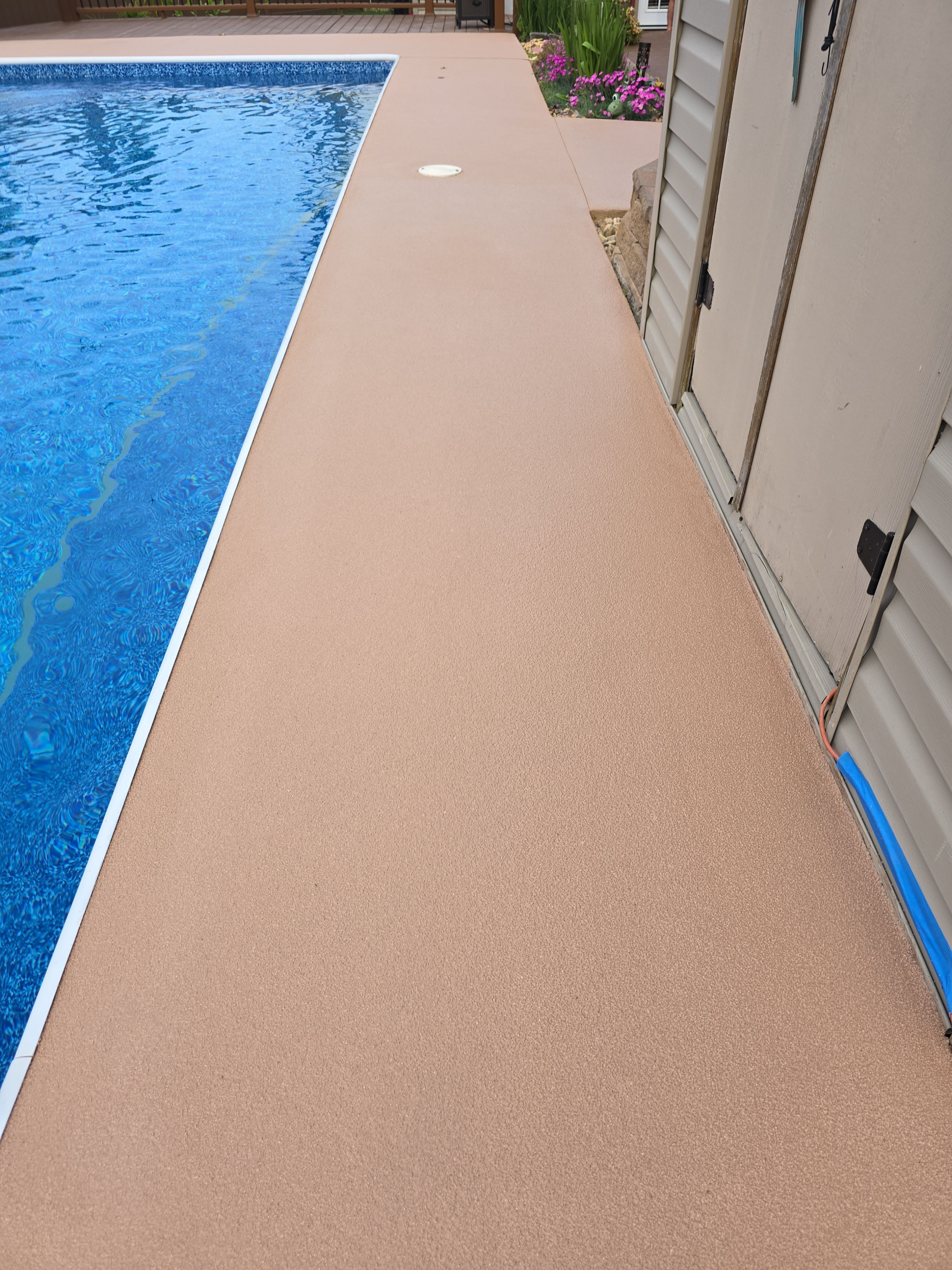 Beautiful Pool Deck in Rossville, GA by Elite Floor Solutions
