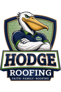Logo for Hodge Roofing, LLC
