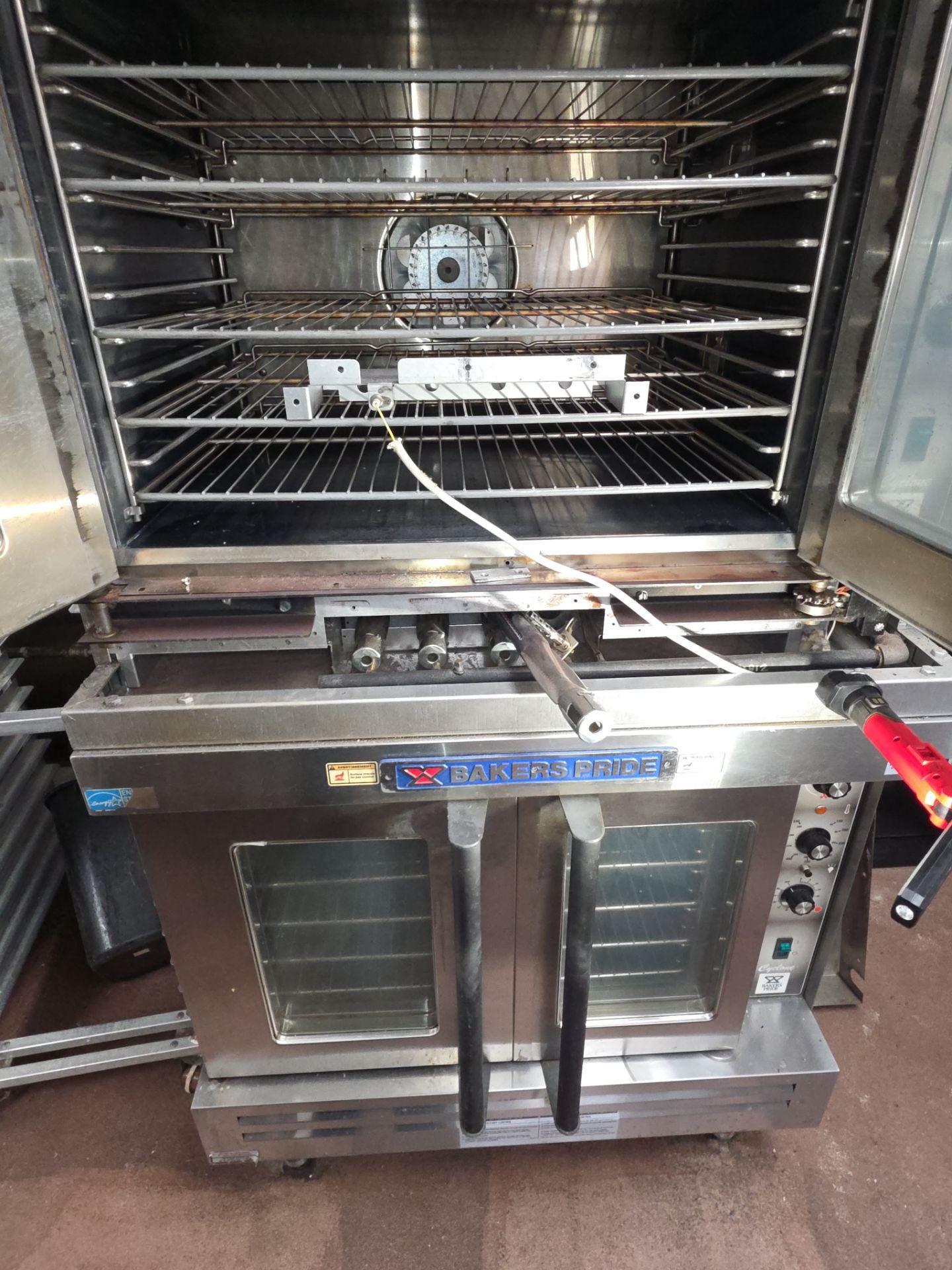 Double-Stack Bakers Pride Gas Oven Repair and Diagnostic in Clermont by AMB-WORKS APPLIANCE REPAIR