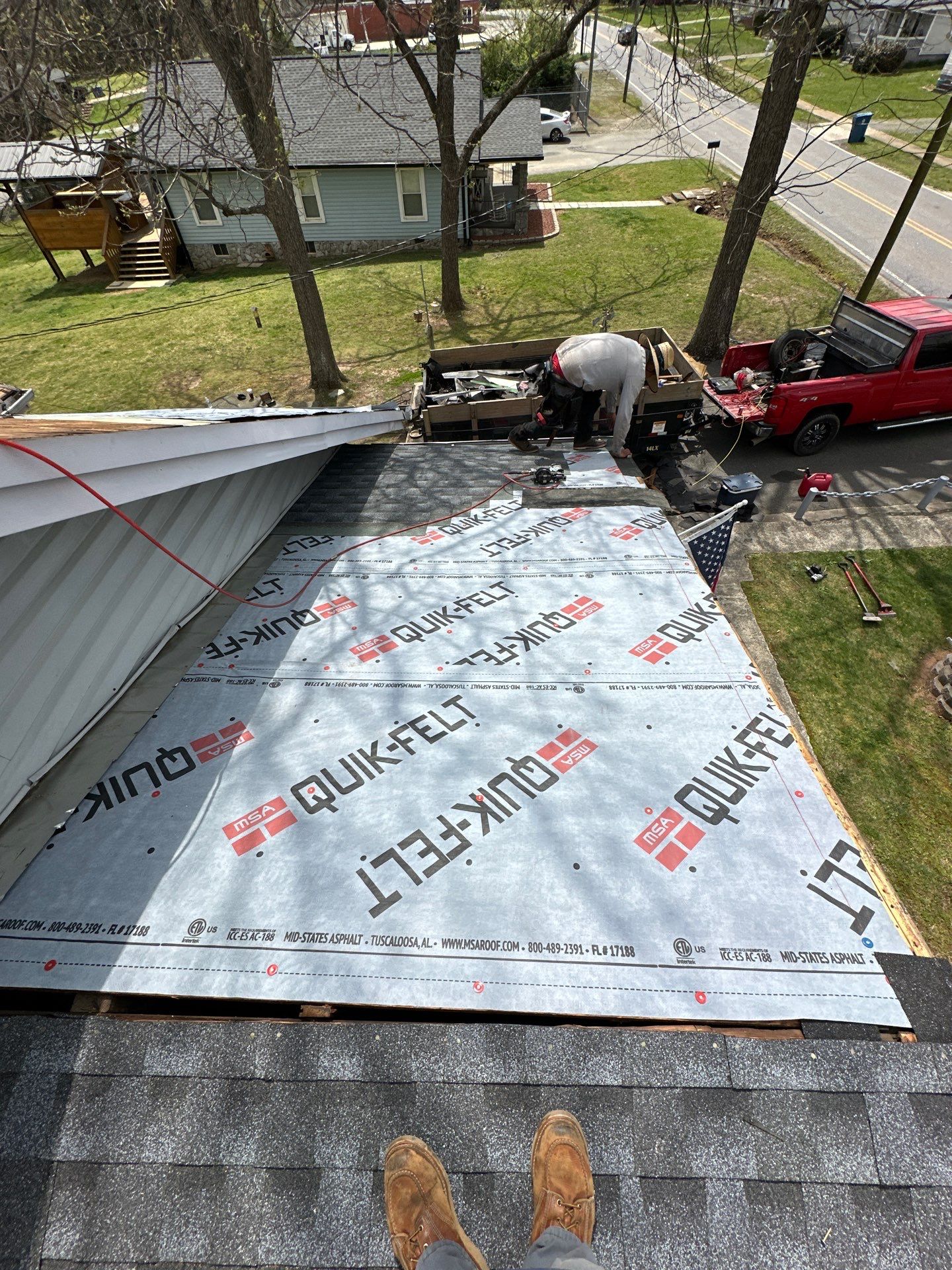 Roof Replacement - GAF HZD in Pewter Grey  by Peak 2 Peak Services LLC