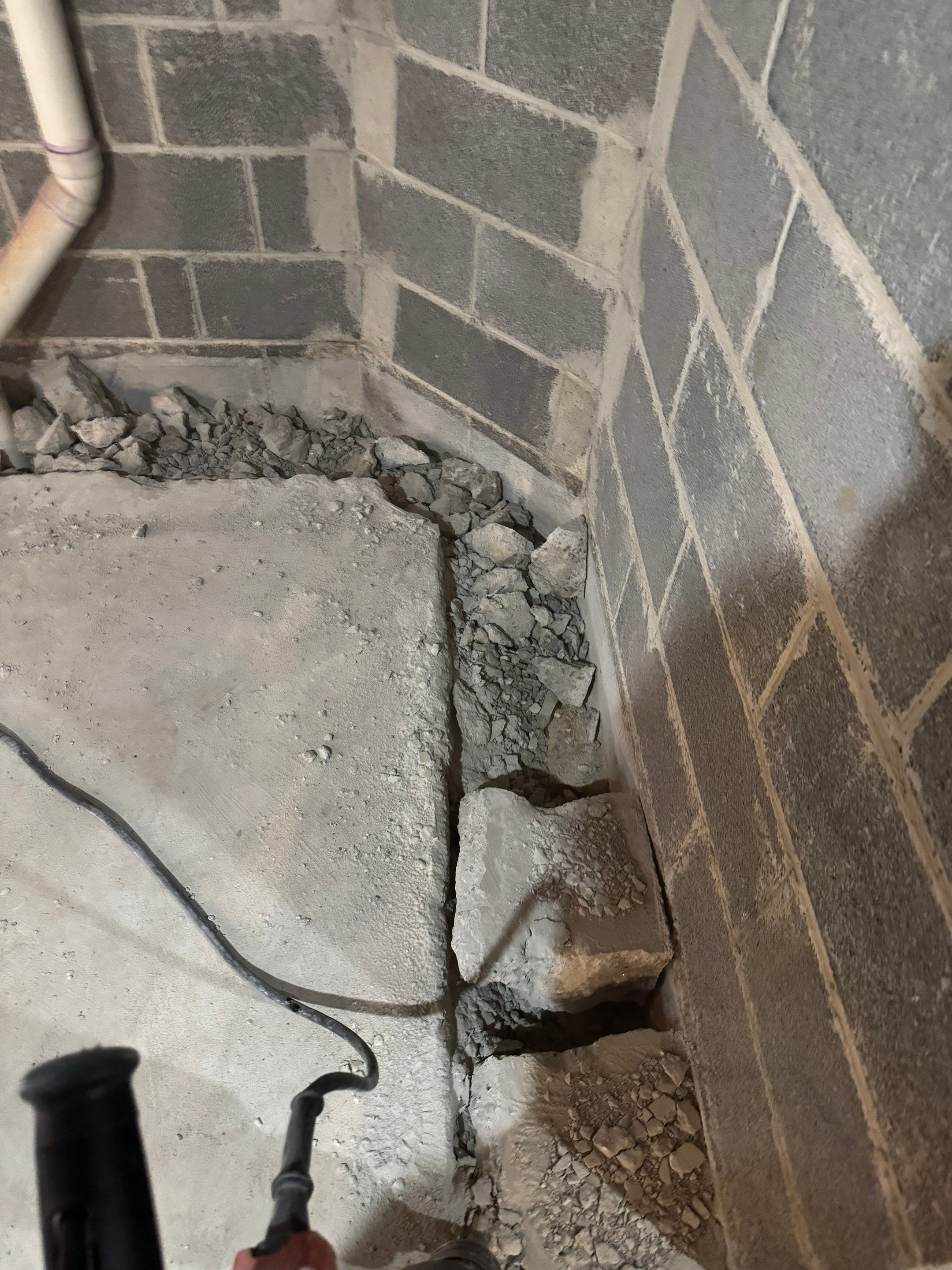 Interior French Drain West Orange, New Jersey by Pure Service Pro, LLC 