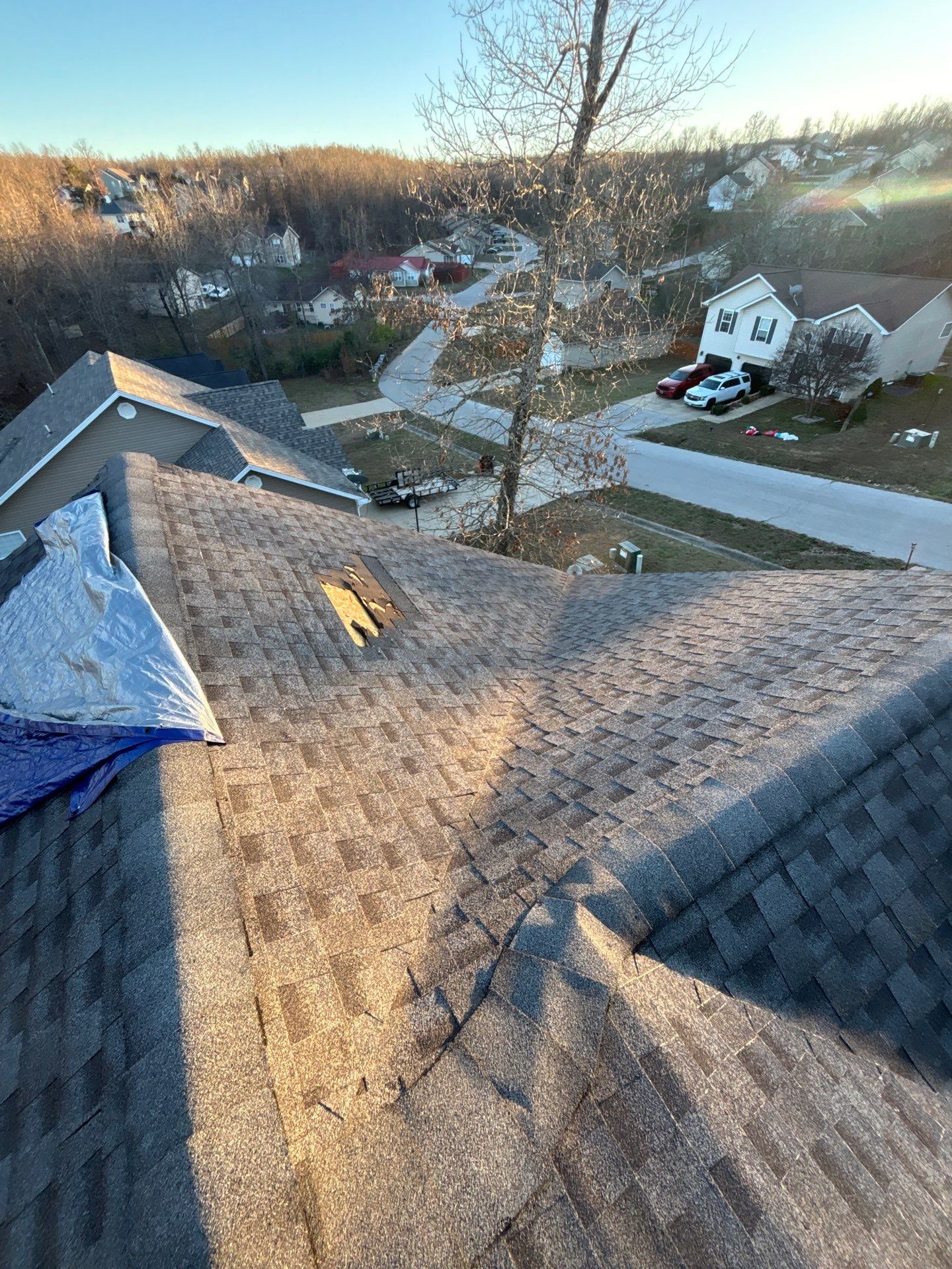 Residential Roof + Gutters & Downspouts Install  by Titan Commercial & Residential Roofing 