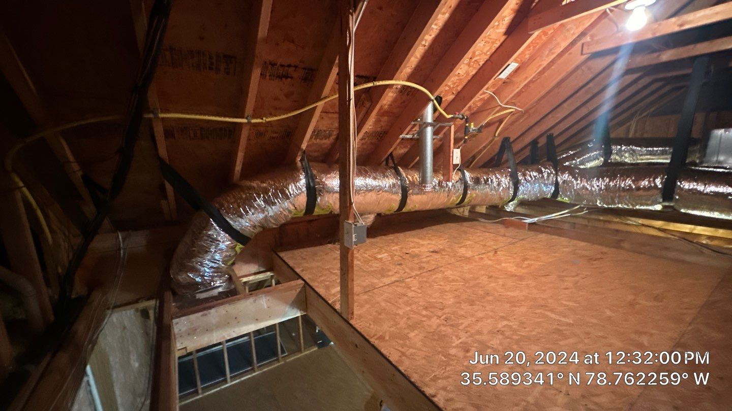 2 Trane XV20i Split System Install by Nick's Mechanical LLC.