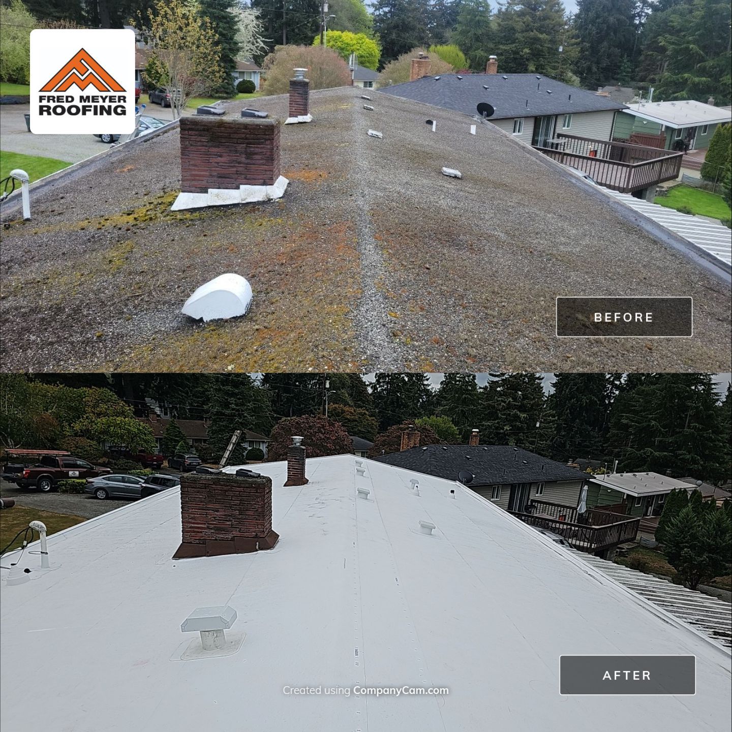 Roof Project in Des Moines by Fred Meyer Roofing
