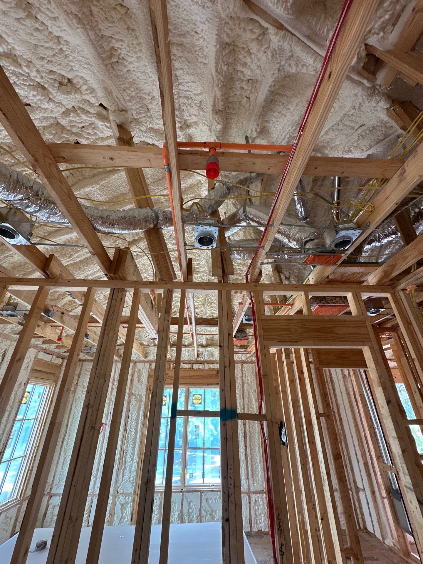 Full encapsulation open cell foam Dallas TX by Apex Insulation Solutions