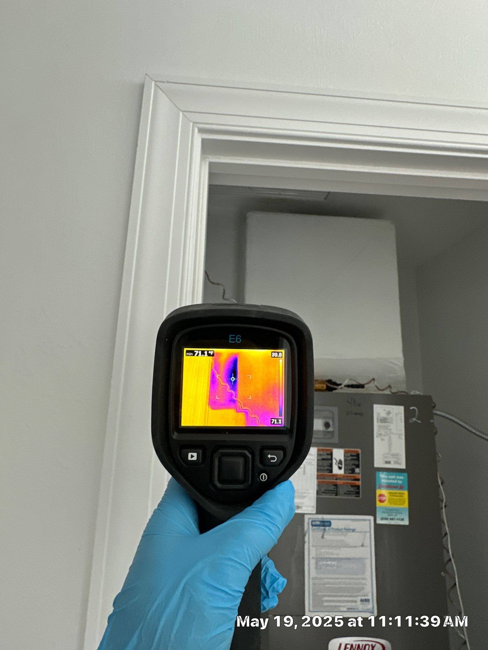 Mold Assessment using IR Camera, Moisture Meter, Air Cassette samples and Tape lifts by Building performance Solutions LLC
