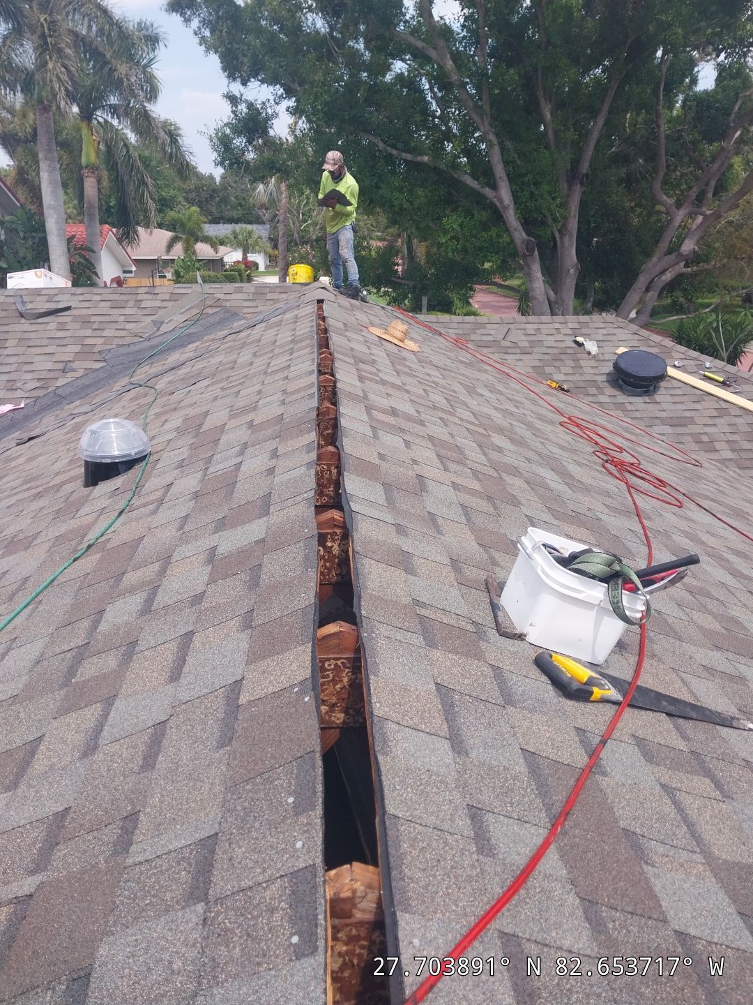 Project in St. Petersburg 33705 by Mitchell Roofing Company LLC 