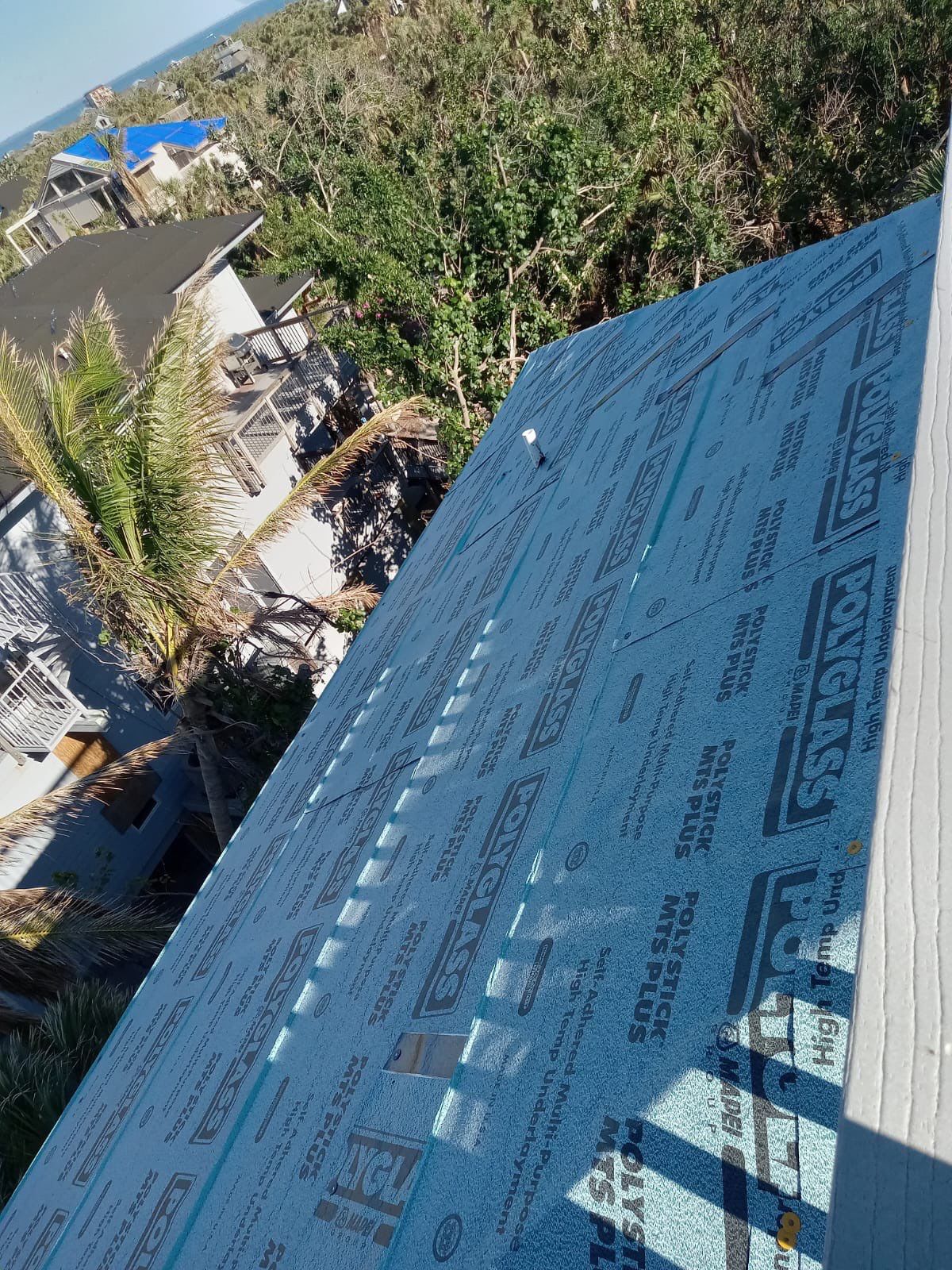 Residential Roofing Installation using Gulf Coast Metals Gulf Seam Panels by Four Peaks Roofing