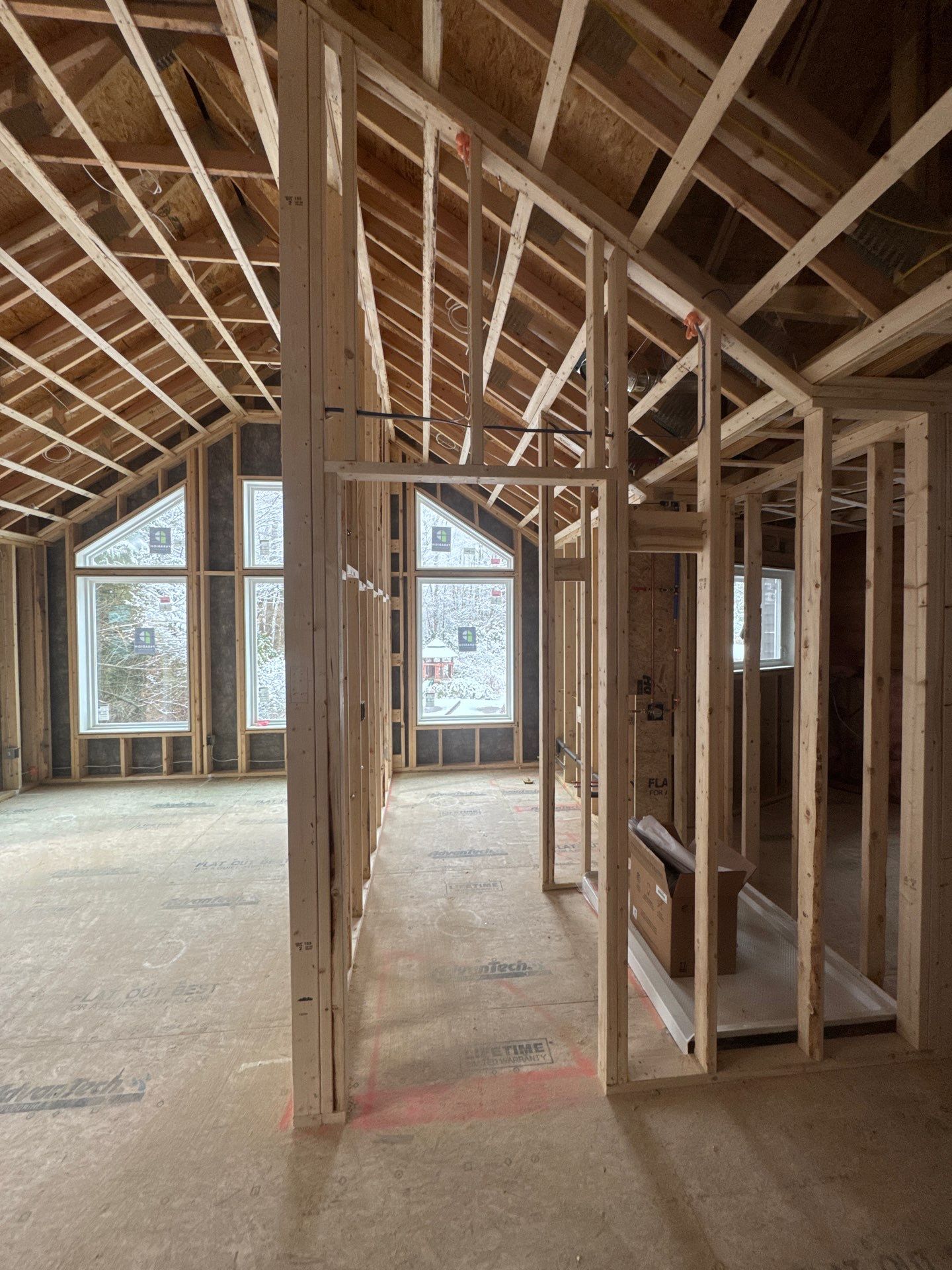 Spacious 625 sf Home Addition with Office, Bath, and Laundry by Chagnon Building & Remodeling LLC