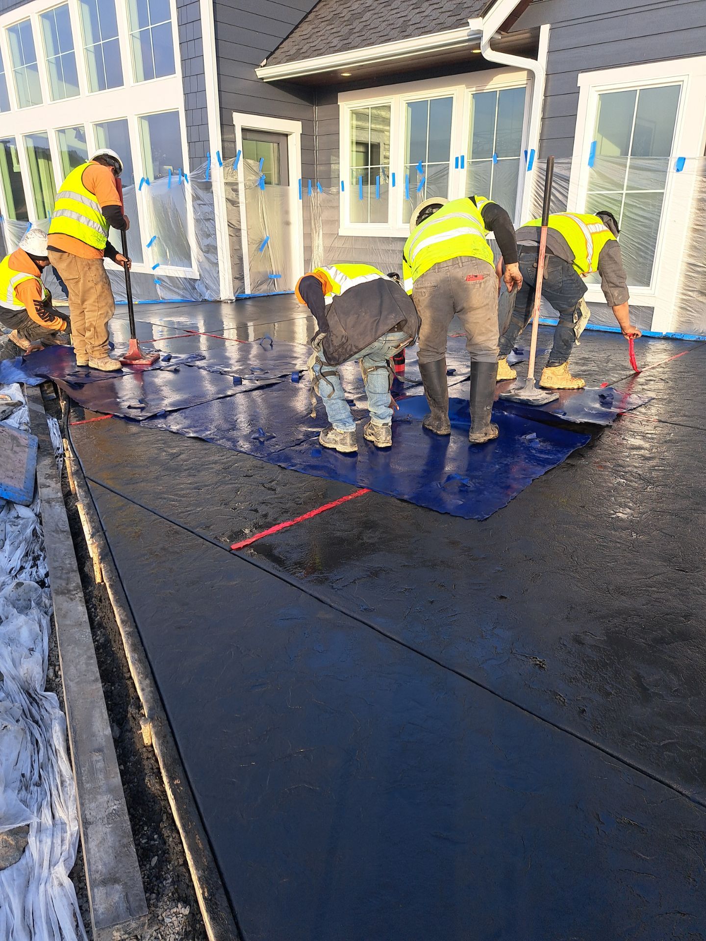 Randy | Driveway Paving & Stamped Patio Finish, Asphalt & Concrete Project by Jireh Asphalt & Concrete Inc 