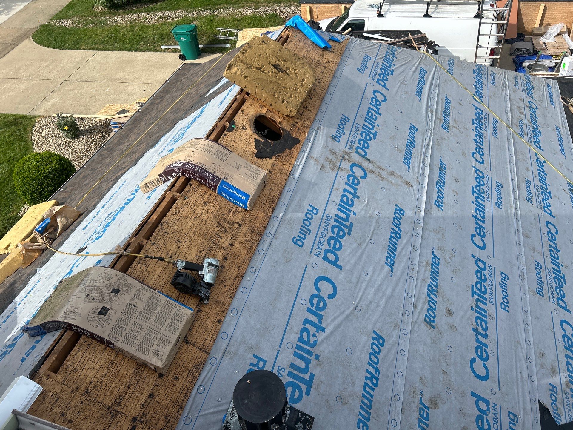 Project in Bridgeport by Duarte’s Roofing 
