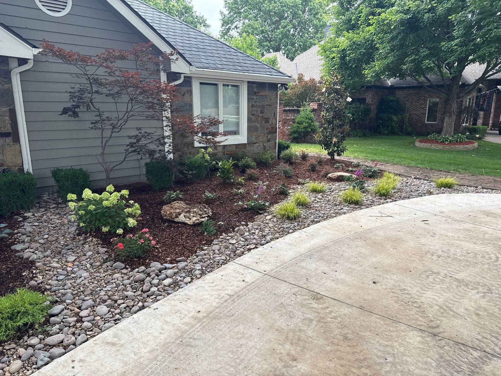 Project in Tulsa by Greenscapes Outdoor