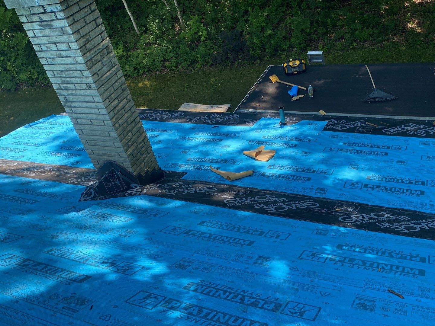 Residential Roofing Installation using 24 Ga Standing Seam Meta by Jay Carter Roofing & Sheet Metal