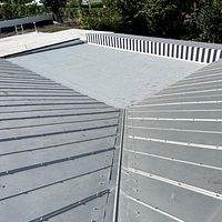 24ga 1" Nail-Strip Mill Finish by Total Roofing System The Metal Roof Experts