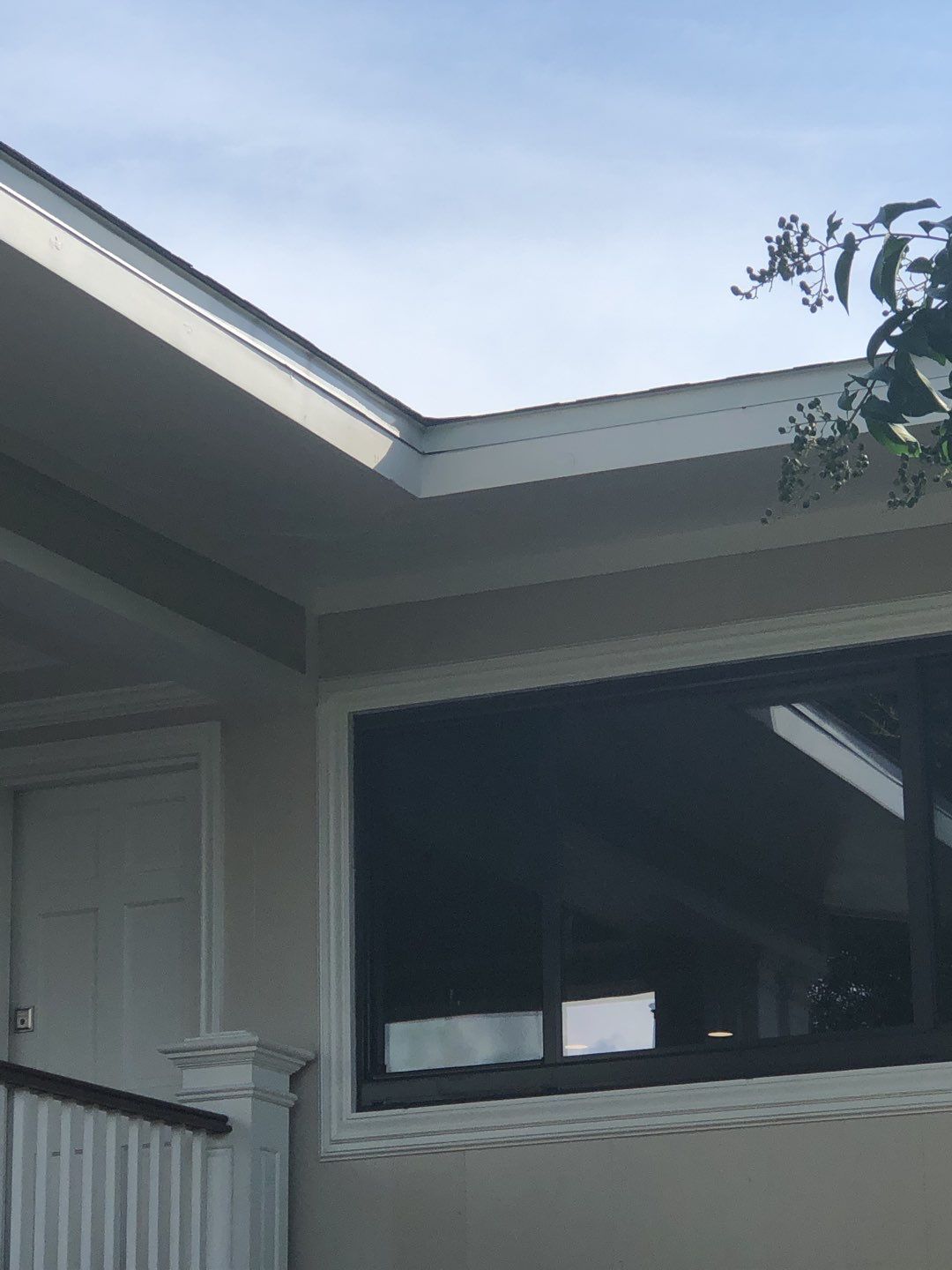 Seamless Gutter Installation using White K-Style Gutters by Gutter Professors