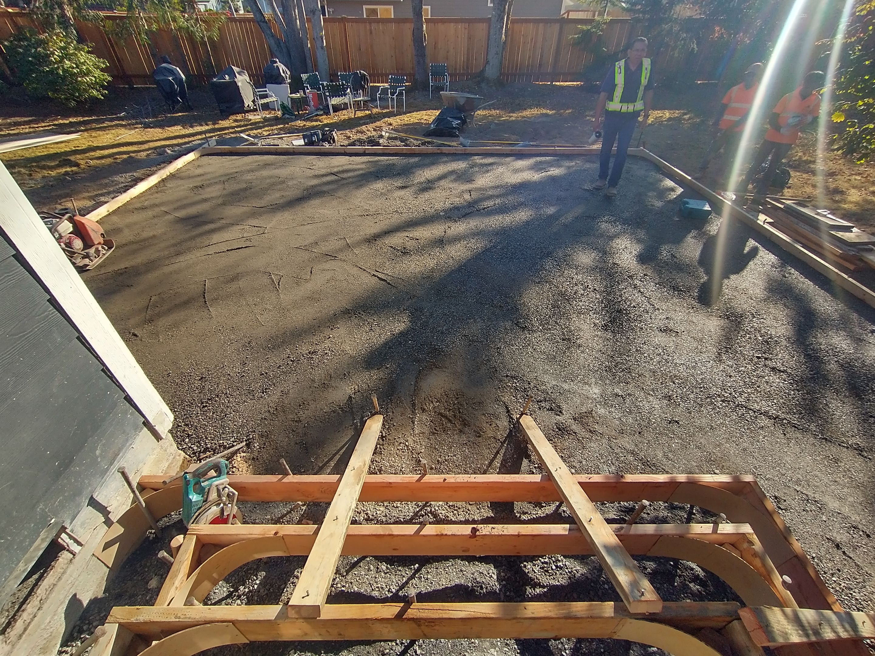 Mike | Patio Rennovation, Concrete Project by Jireh Asphalt & Concrete Inc 