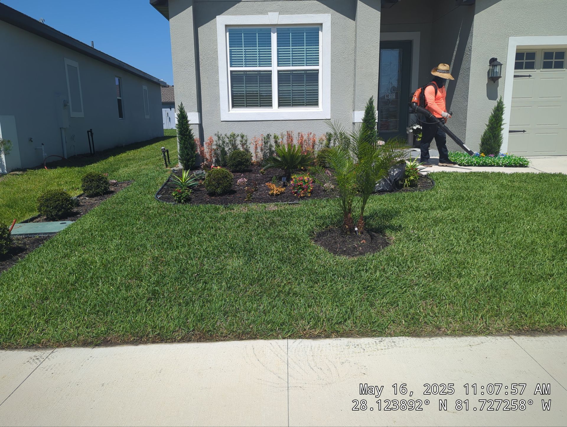 Complete Lawn Restoration with St. Augustine Sod by 
M.A.B. Landscaping & Property Maintenance