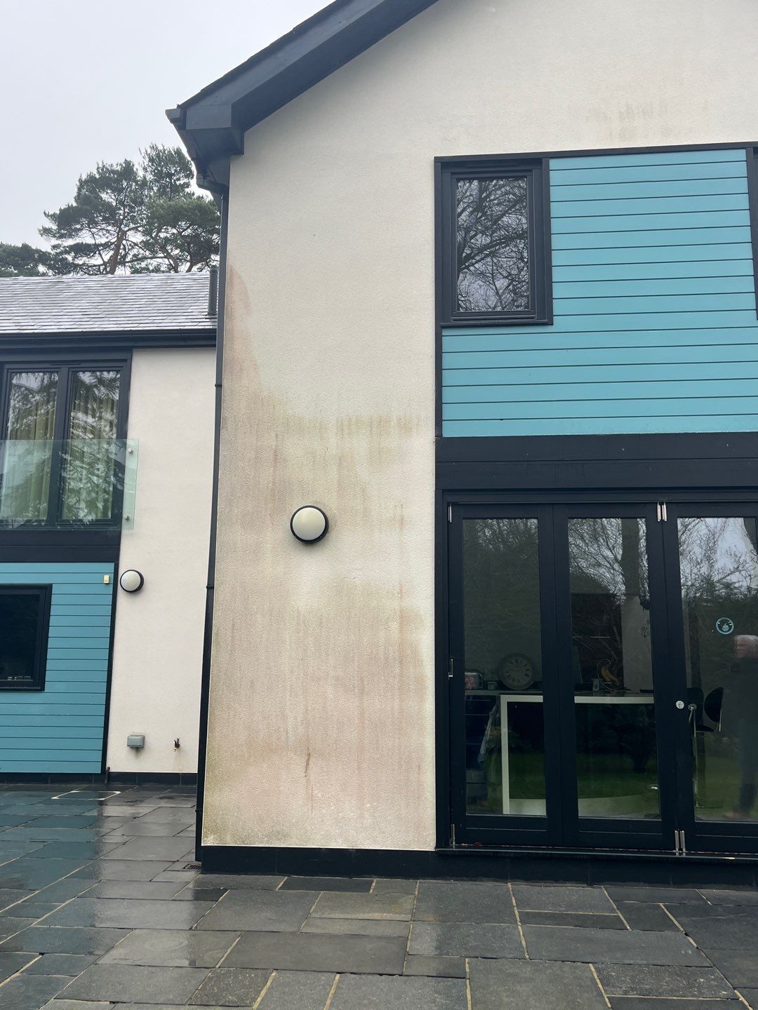 Render and Roof clean using Softwash Equipment by Ges Exterior Cleaning ltd