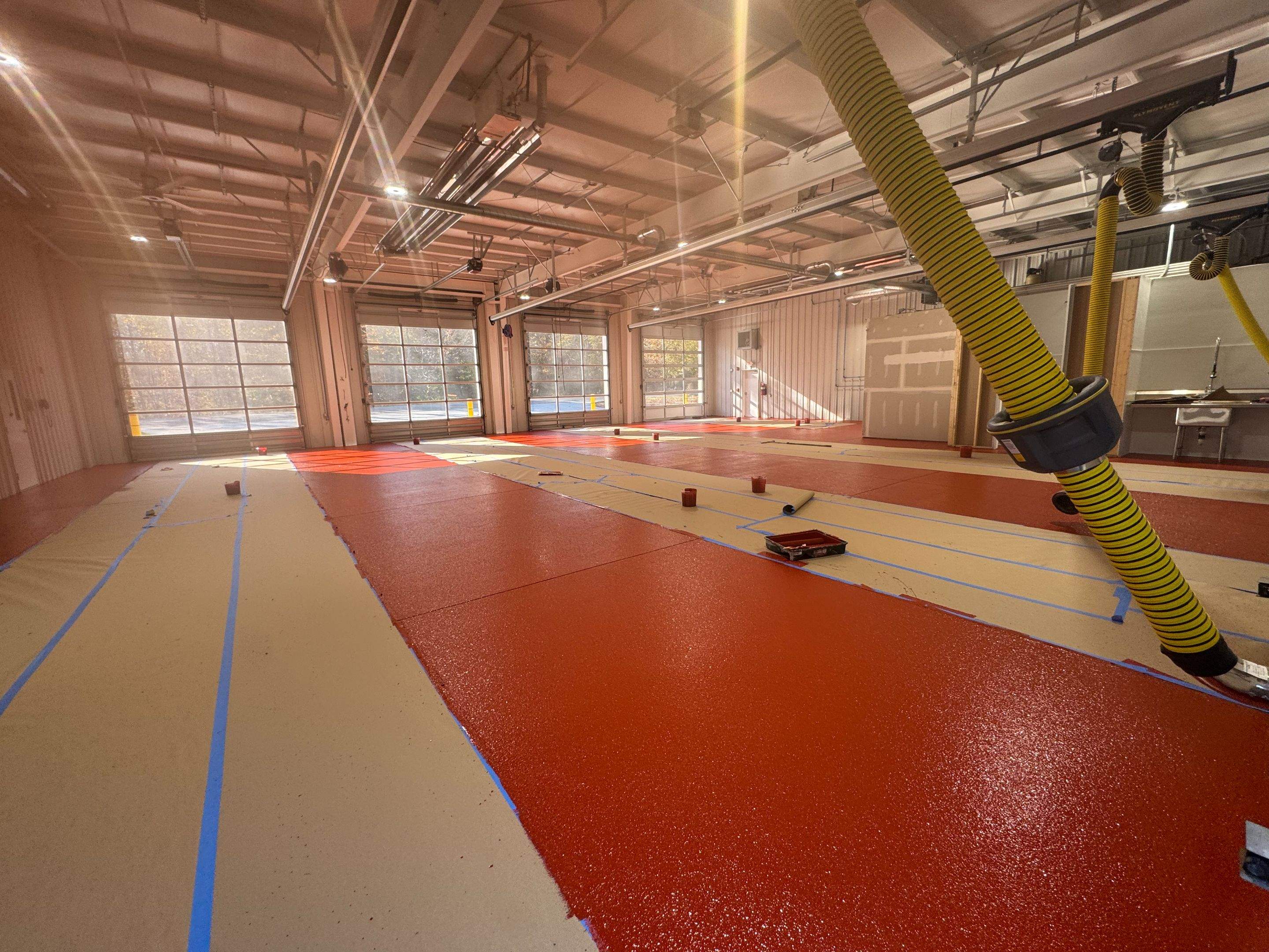 Alexis Volunteer Fire Department Substation by Endure Concrete Coatings