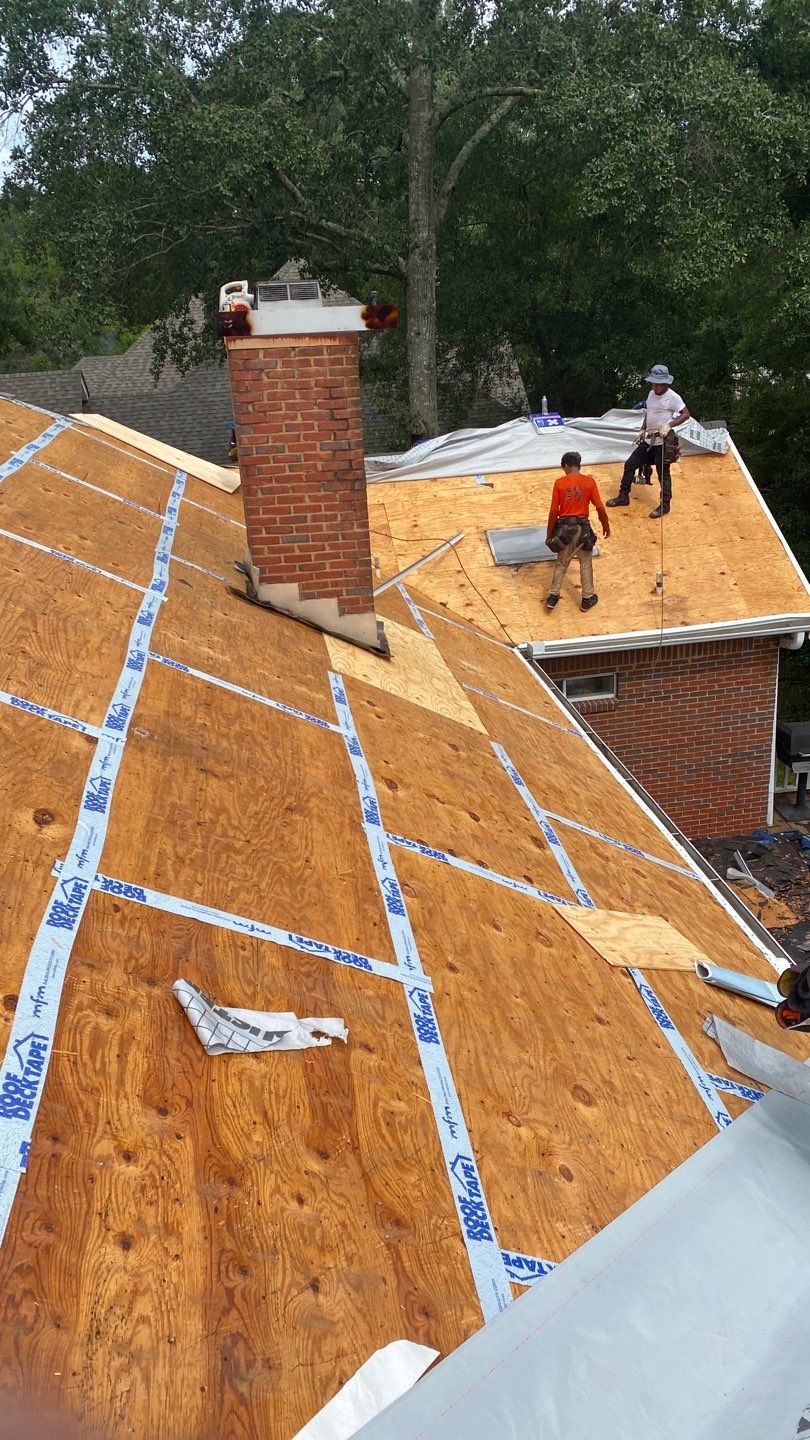 Residential Roofing Installation using Roof Replacement by American Roofing & Construction LLC