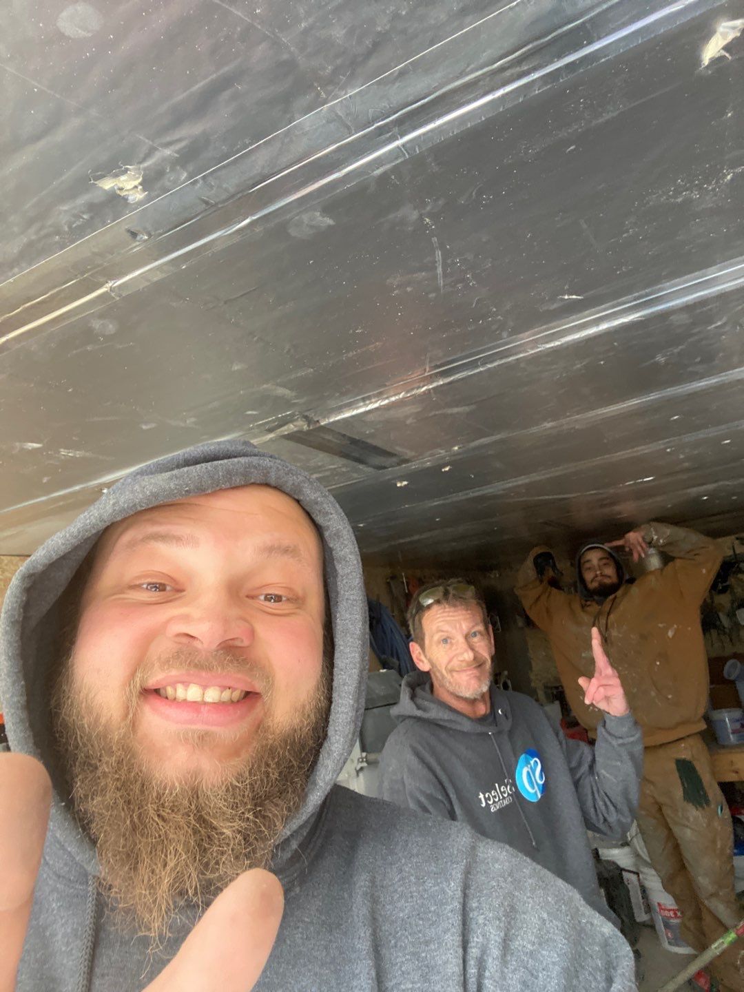 Garage using Silver Creek by Select Painting, Coatings & Garage Cabinets