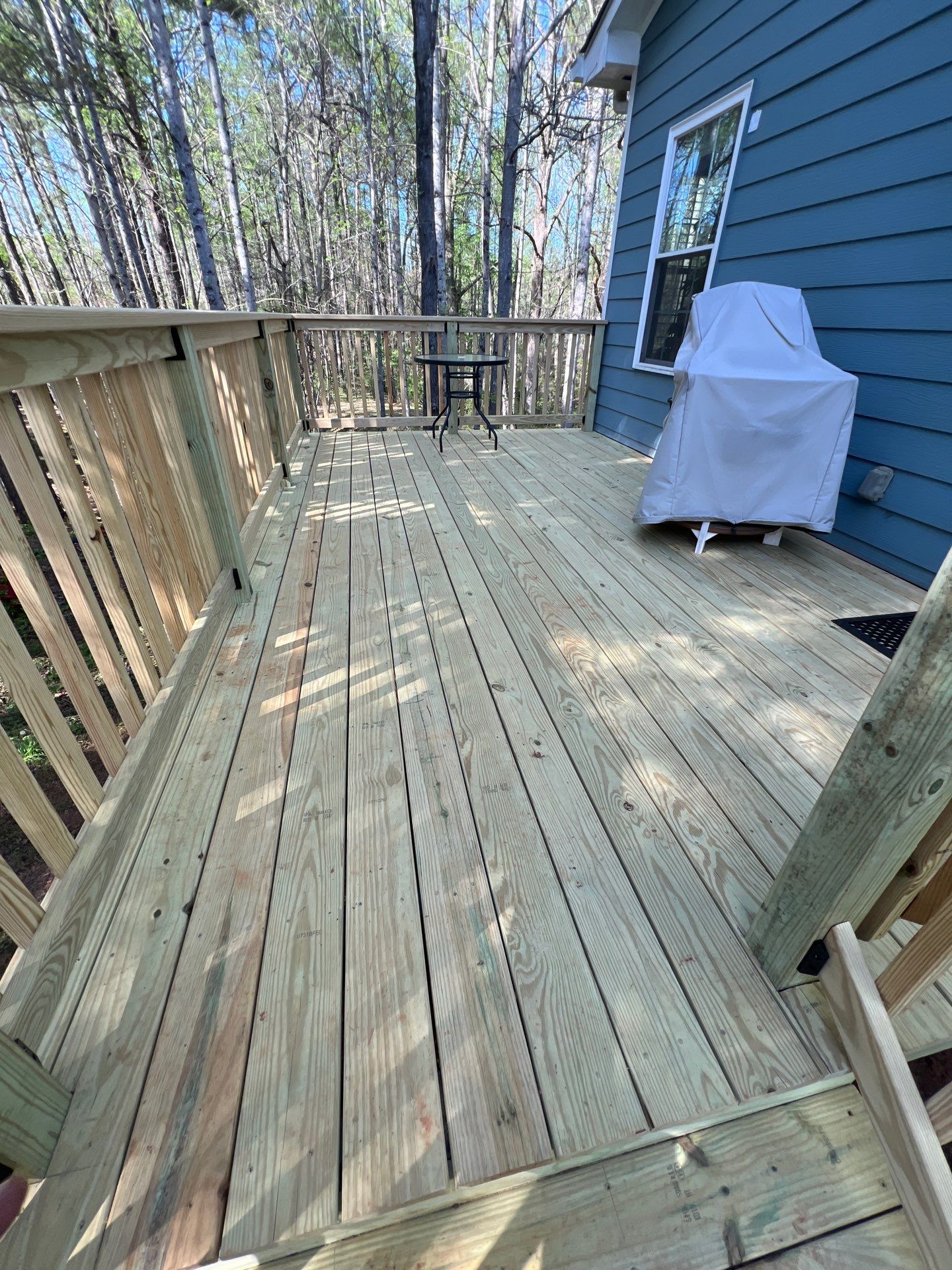 Marietta, GA Deck Rebuild using Pressure Treated Pine by Nelson Exteriors 