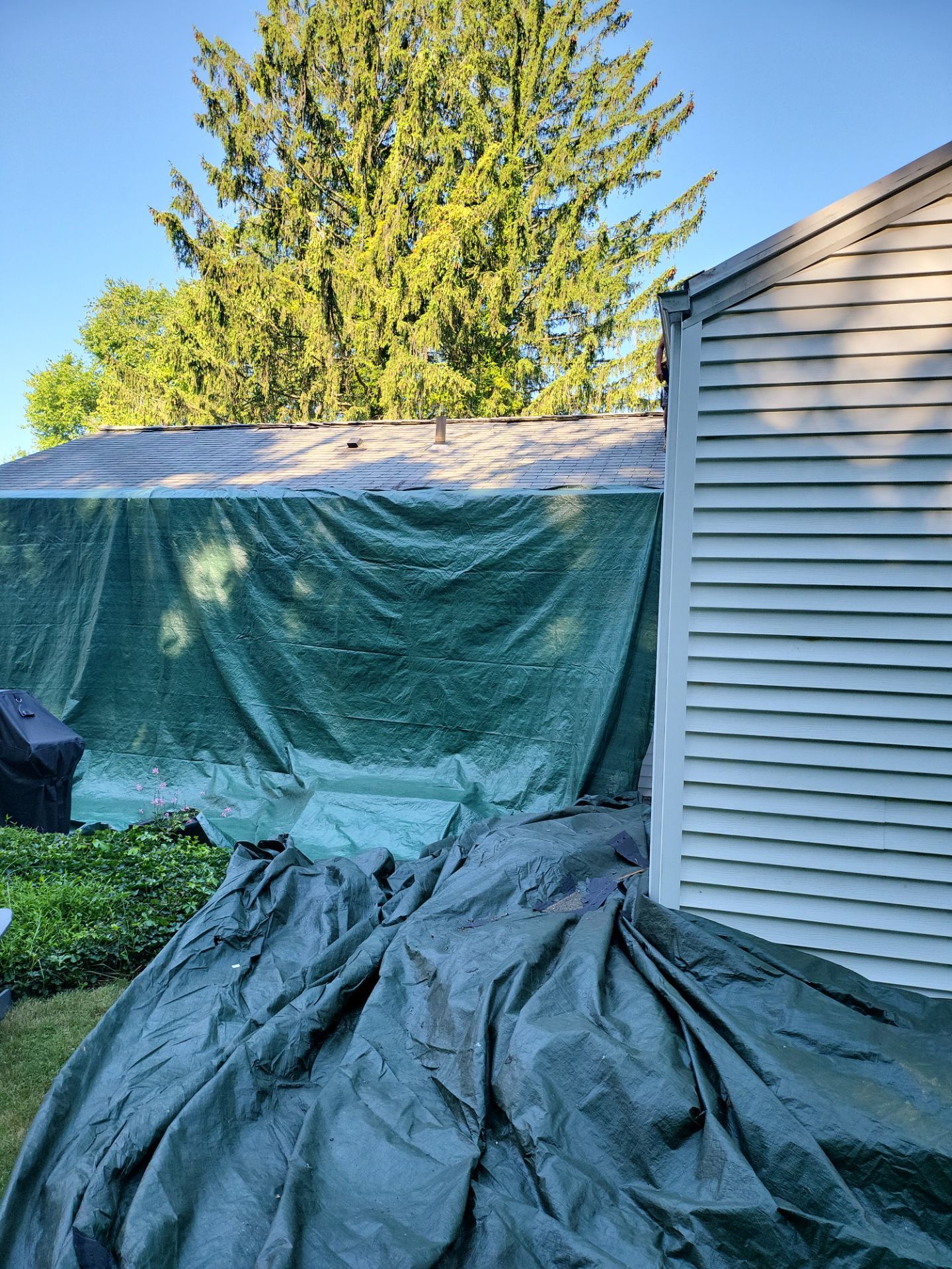 Residential Roofing Installation using Owens Corning TruDefinition Duration AR - Estate Gray by A Plus Exterior