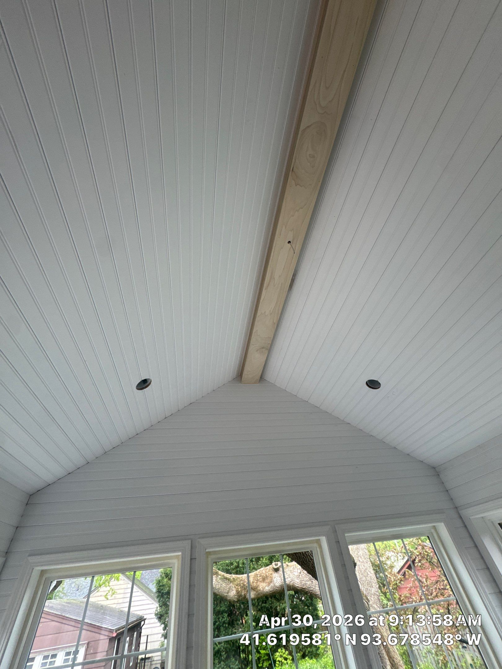 New 4 season room interior & exterior painting by Midwest Paint LLC