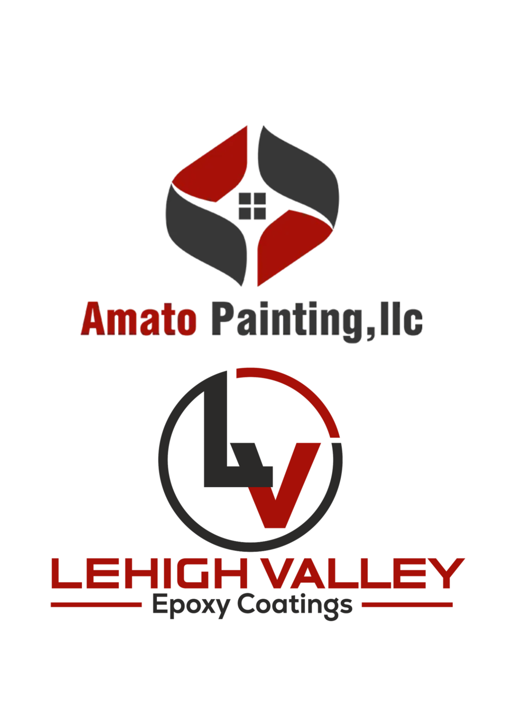 Ryan Amato Painting LLC and Lehigh Valley Epoxy logo