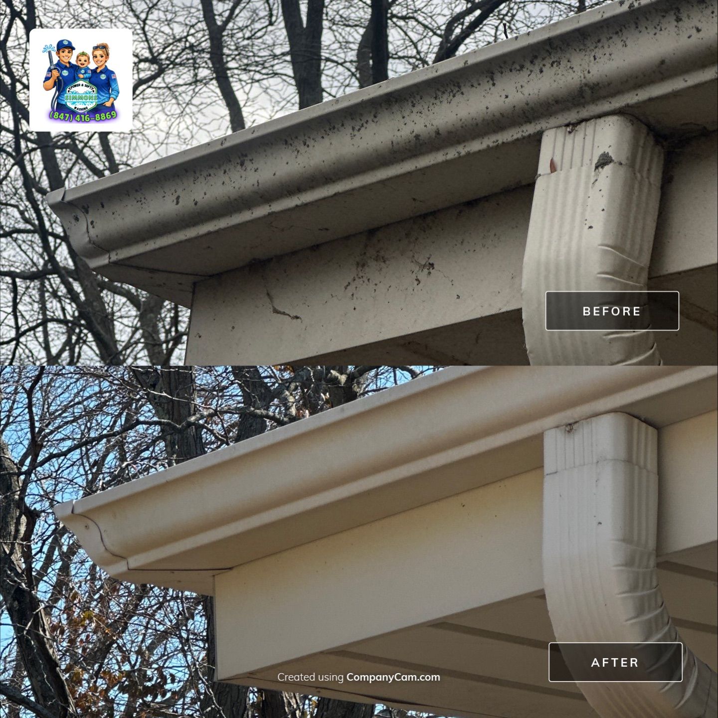 Highland Park, IL House Wash by Simmons Power & Soft Washing