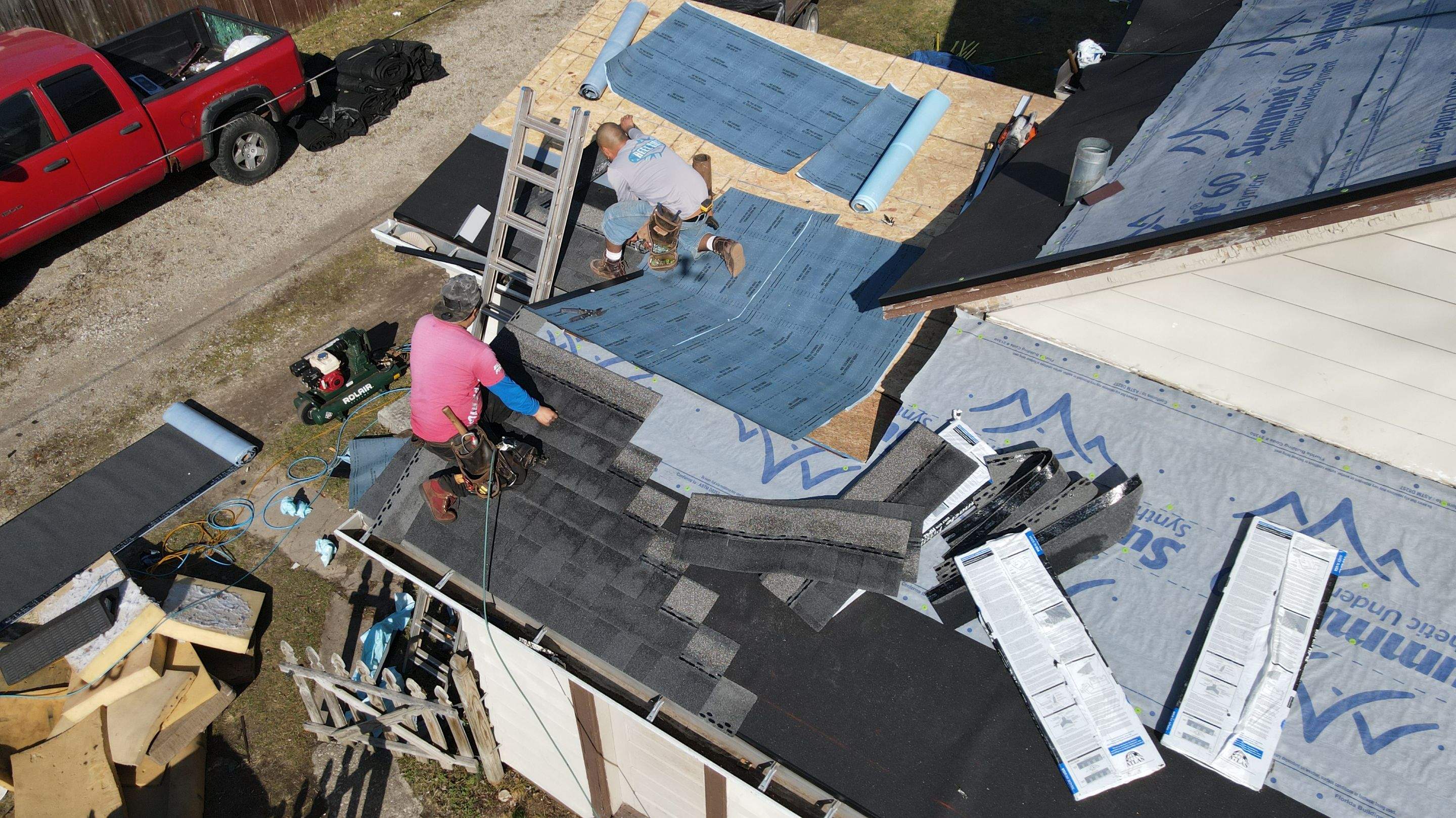 3 Layers and full Re-Deck!!!! by Tamlin Roofing