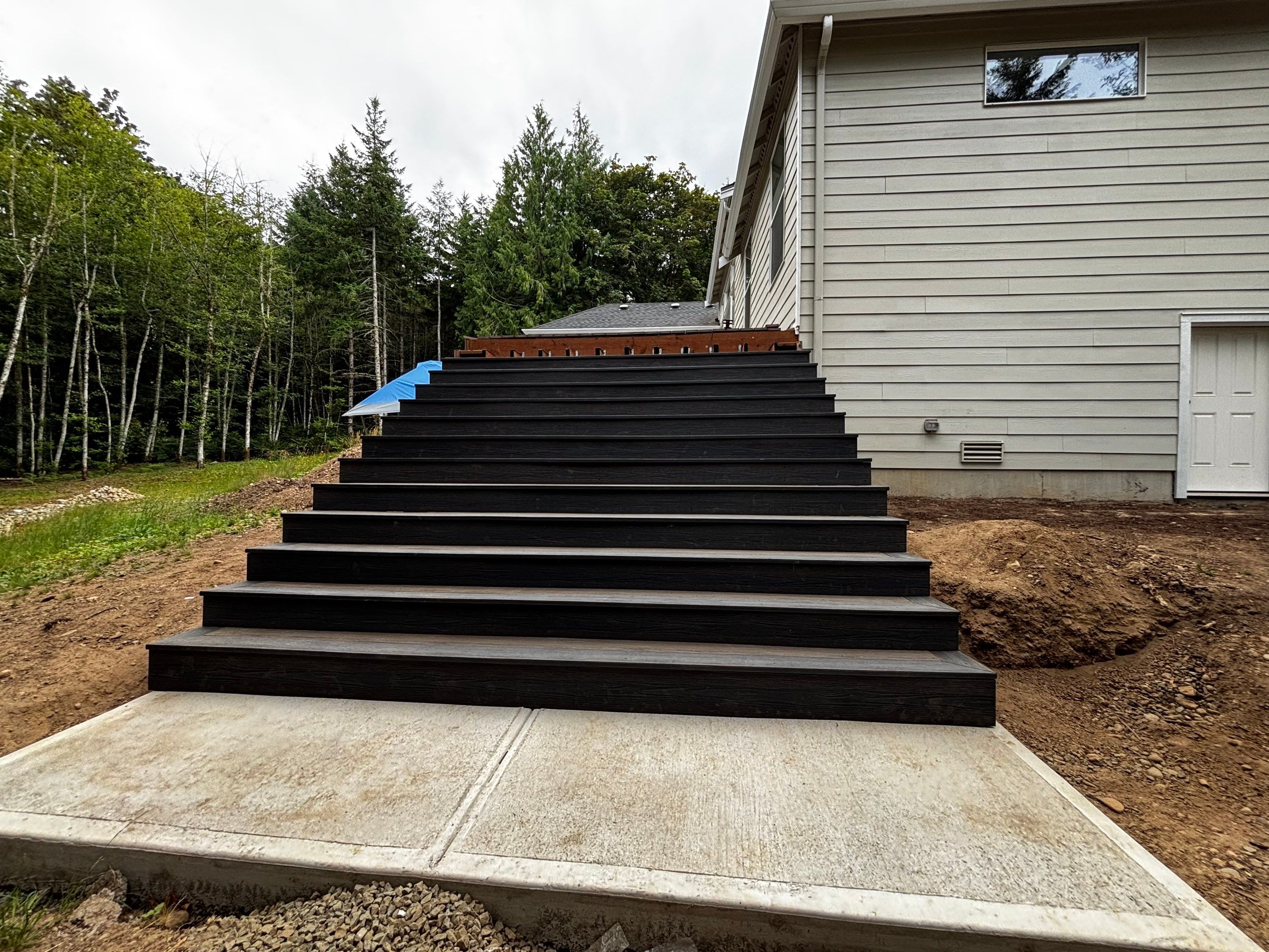 Bremerton Covered Deck & Stair Build by KOI Build Co.