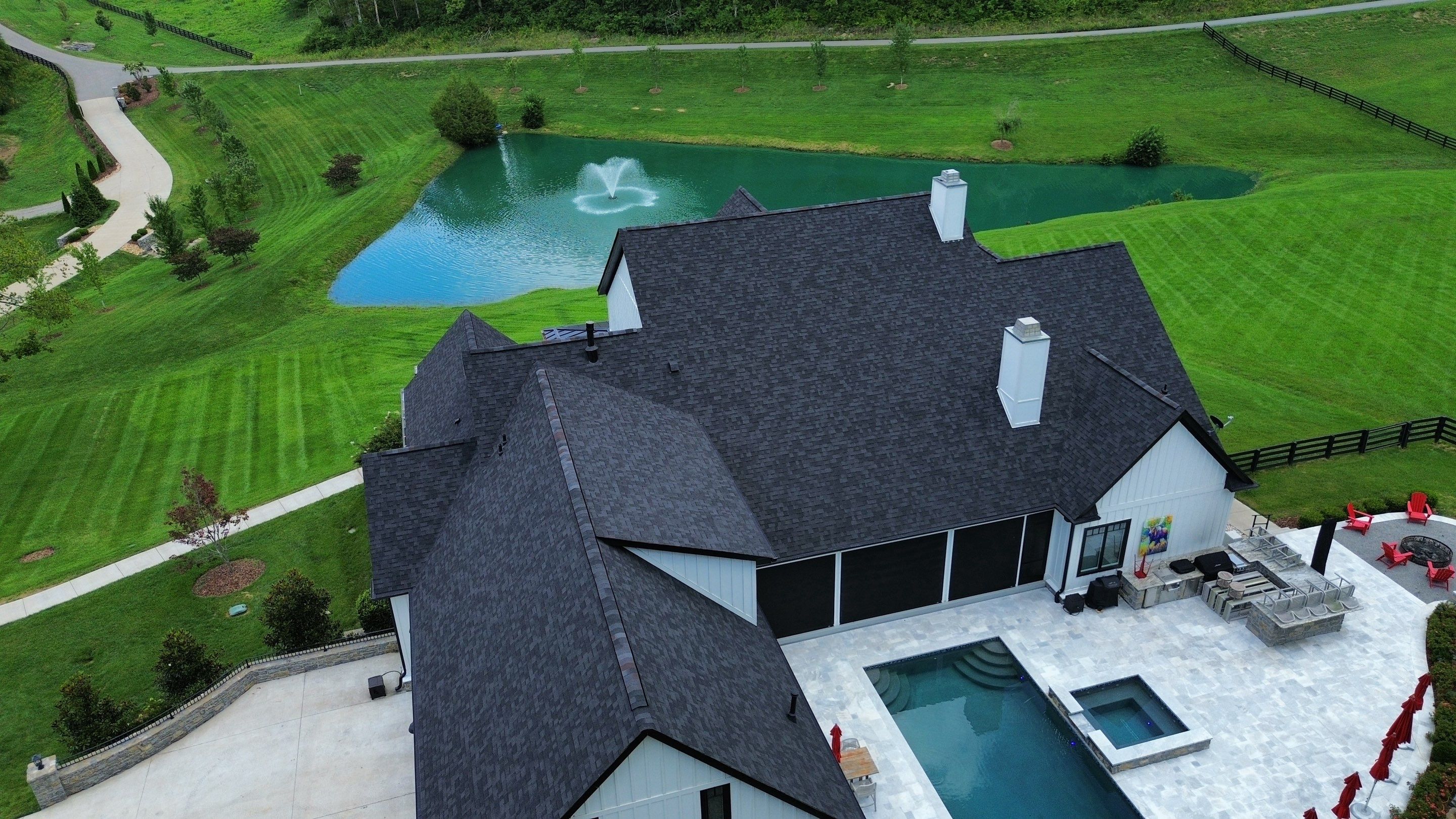 Residential Roof Replacement and Metal Roofing Installation in Franklin by Shinglesmiths Roofing