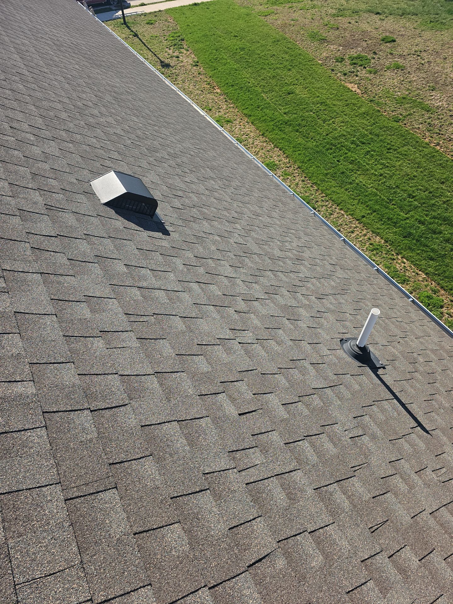 Roof Repair - Ridge Vent, Vent Flashing Boot, and Slate Vent Replacement by Winchester Roofing