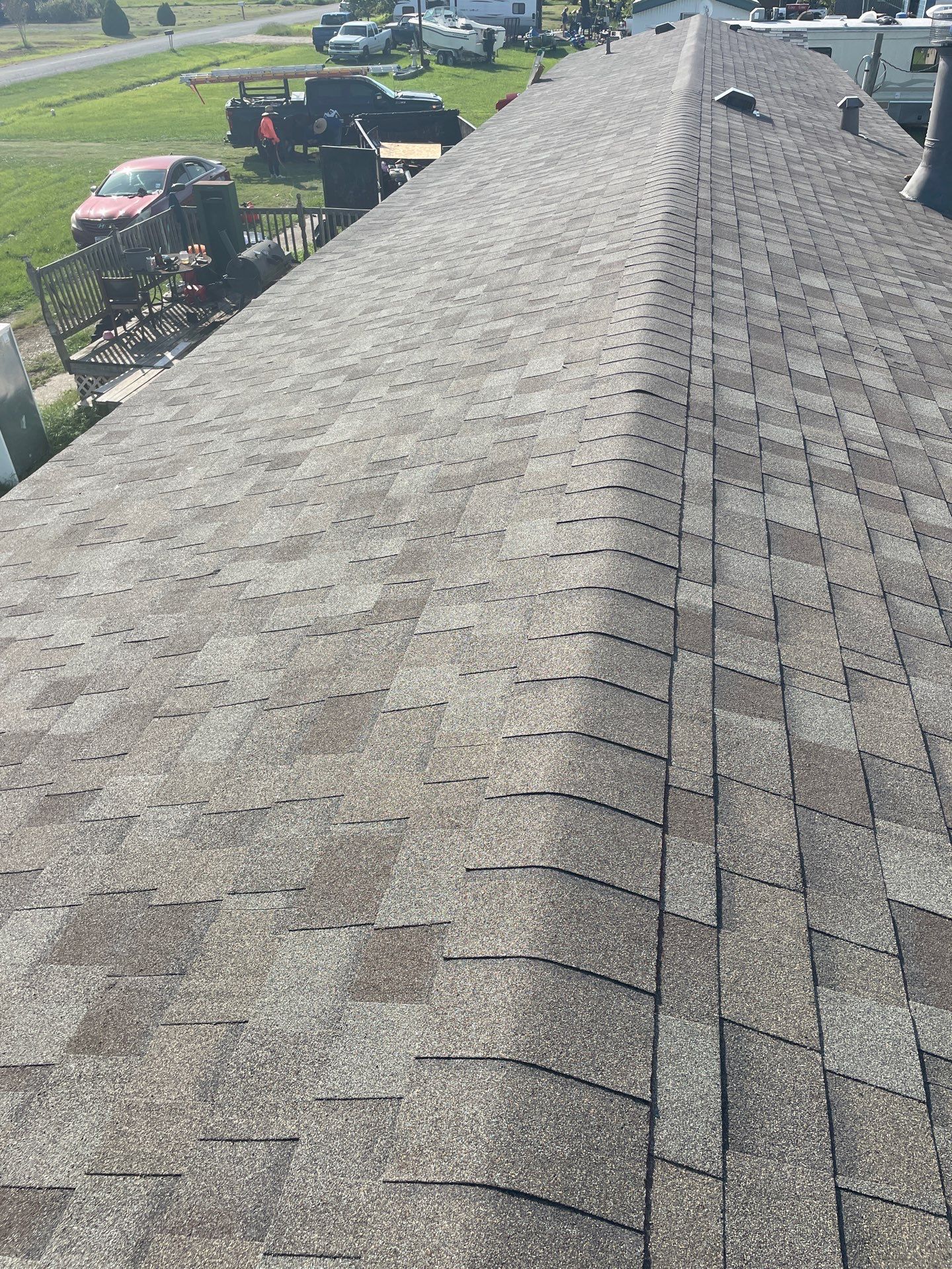 Residential Roofing Repair using Owen's Corning Duration (Lifetime) Shingles by Roof Repair Company