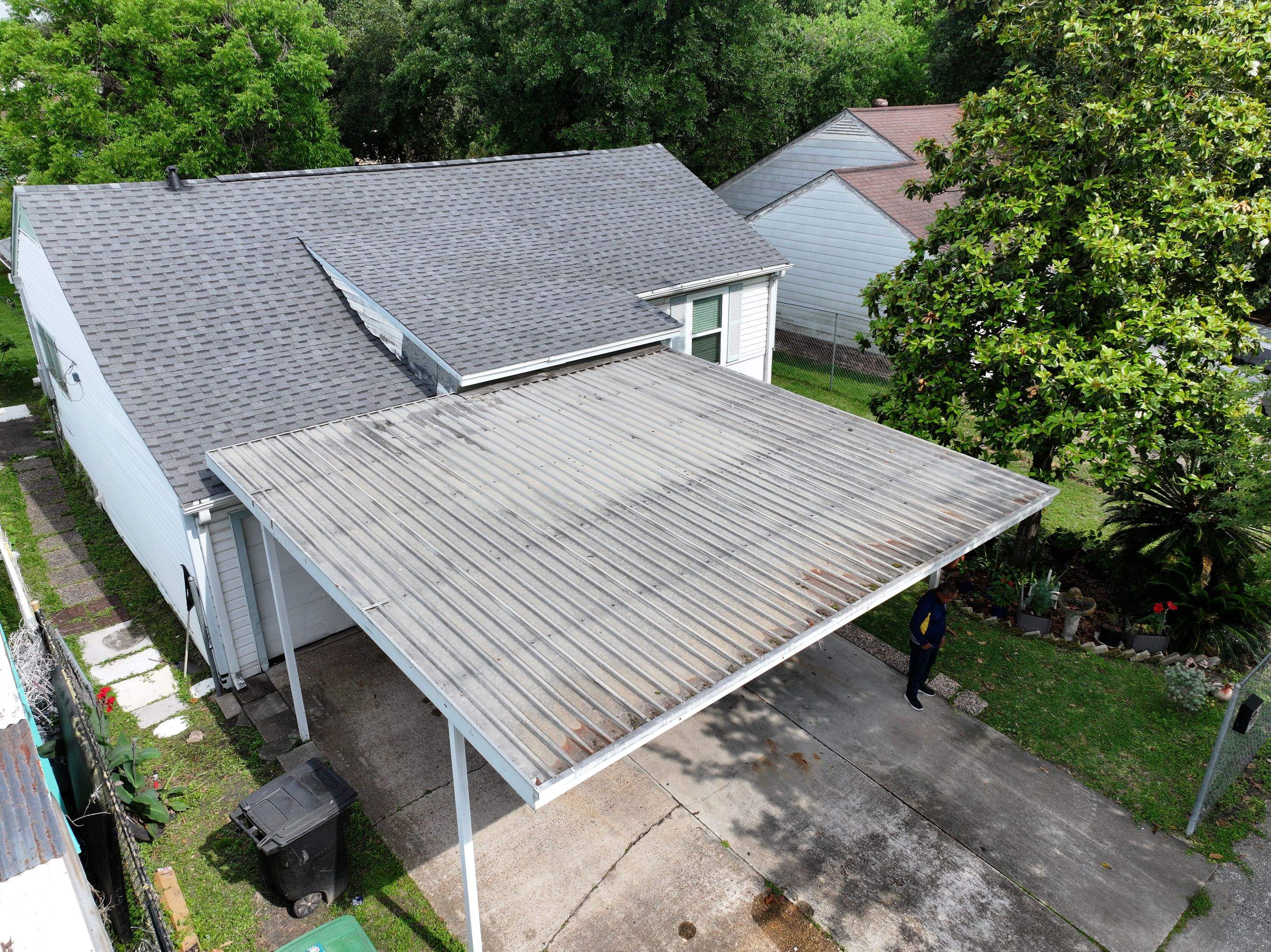 Aging Roof Renewed with Architectural Shingles — Houston, TX by PL Roofing & SB Roofing, LLC.