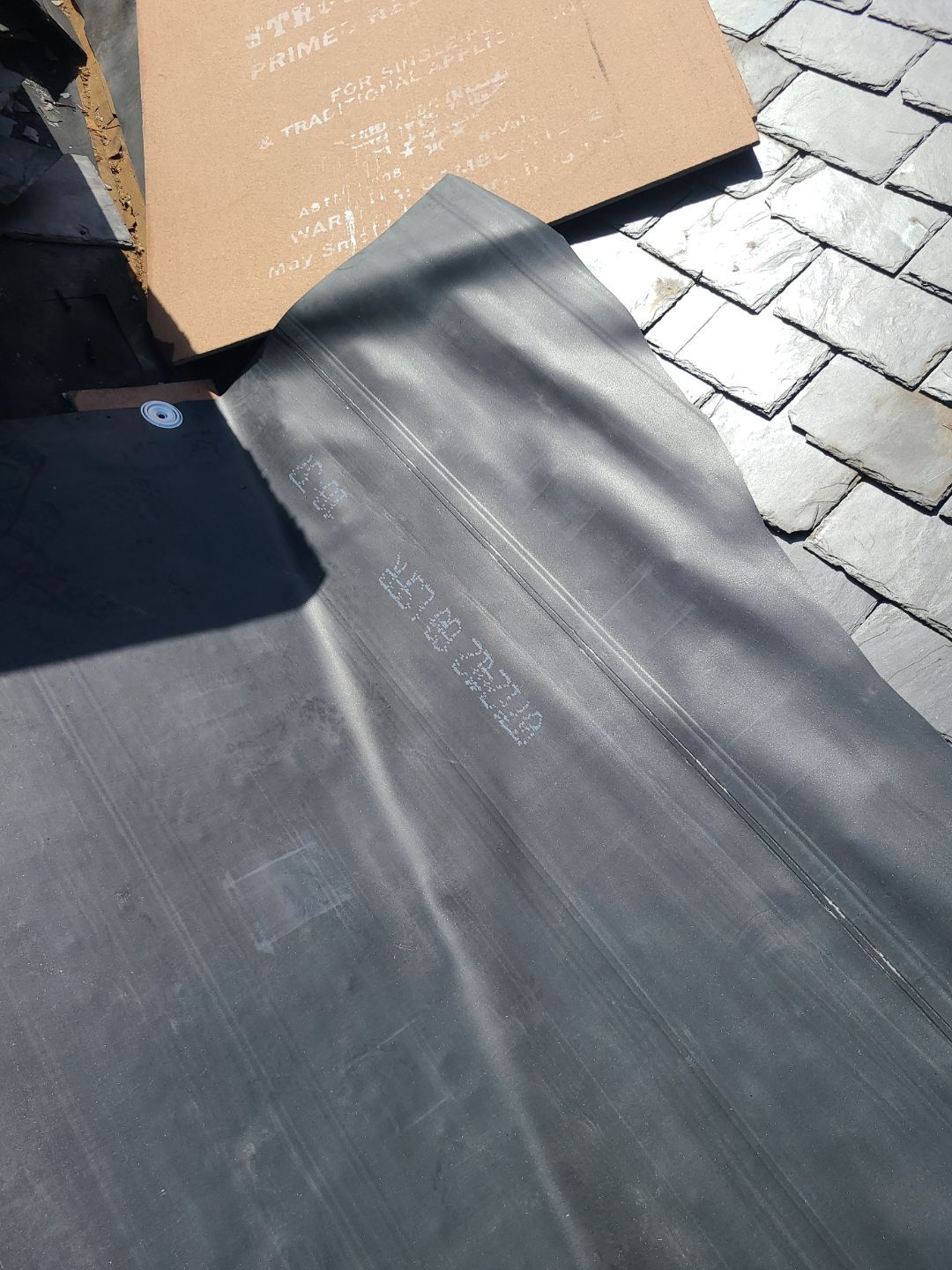 Lorton: EPDM Flat Roof with Partial Slate Replacement by RM Banning, Inc.