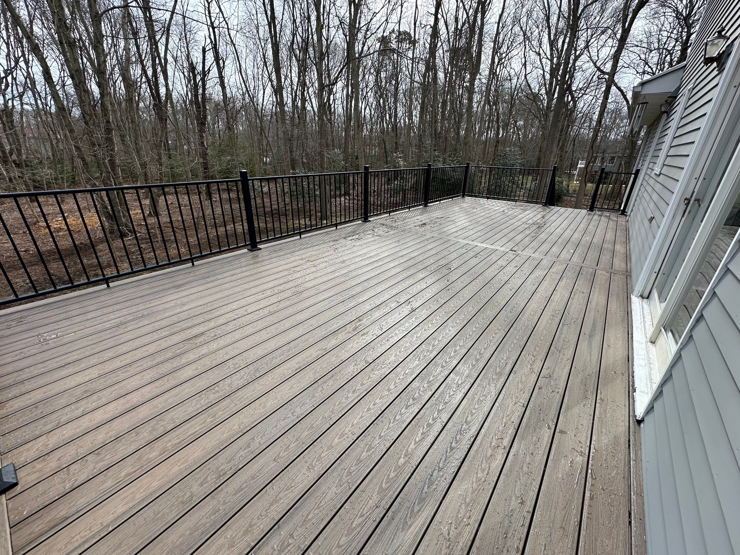 Deck Resurface in wall nj by deck guardian