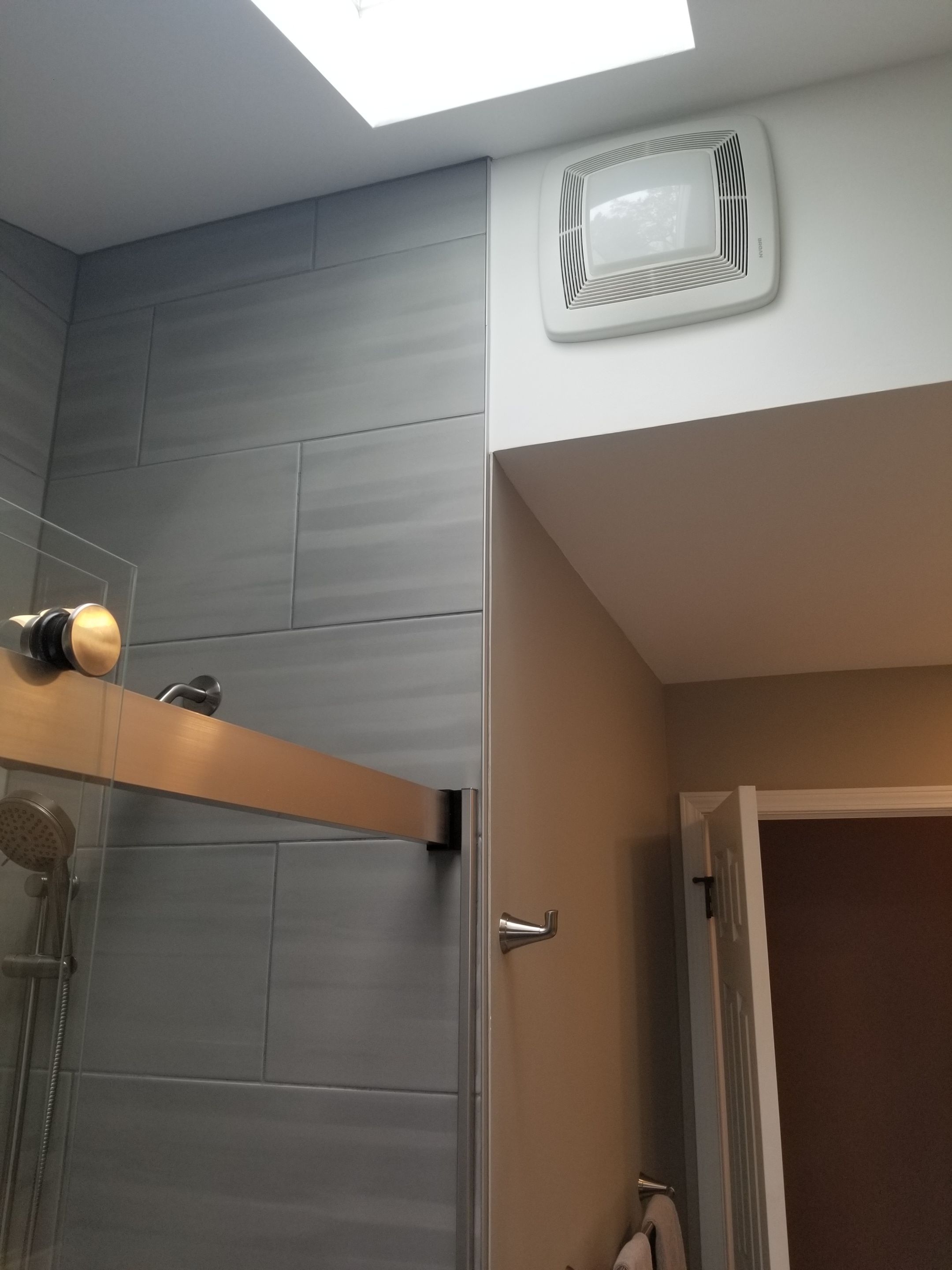 Remodel full bathroom new tile walk in shower plus 2nd half bath Powder room in Livonia, MI by Northwest Construction