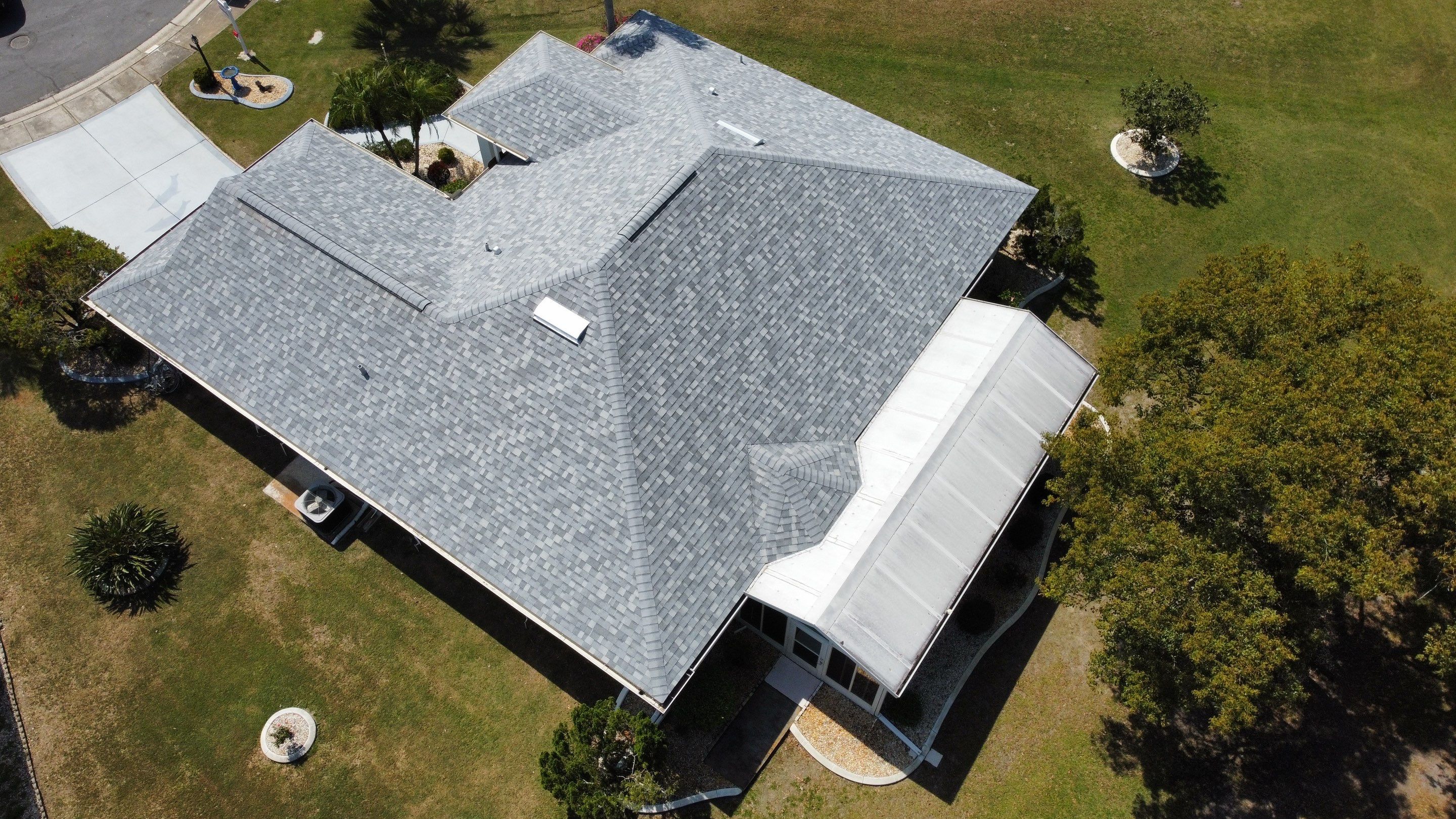 Roof replacement in Sun City Center, FL. by Steadfast Roofing