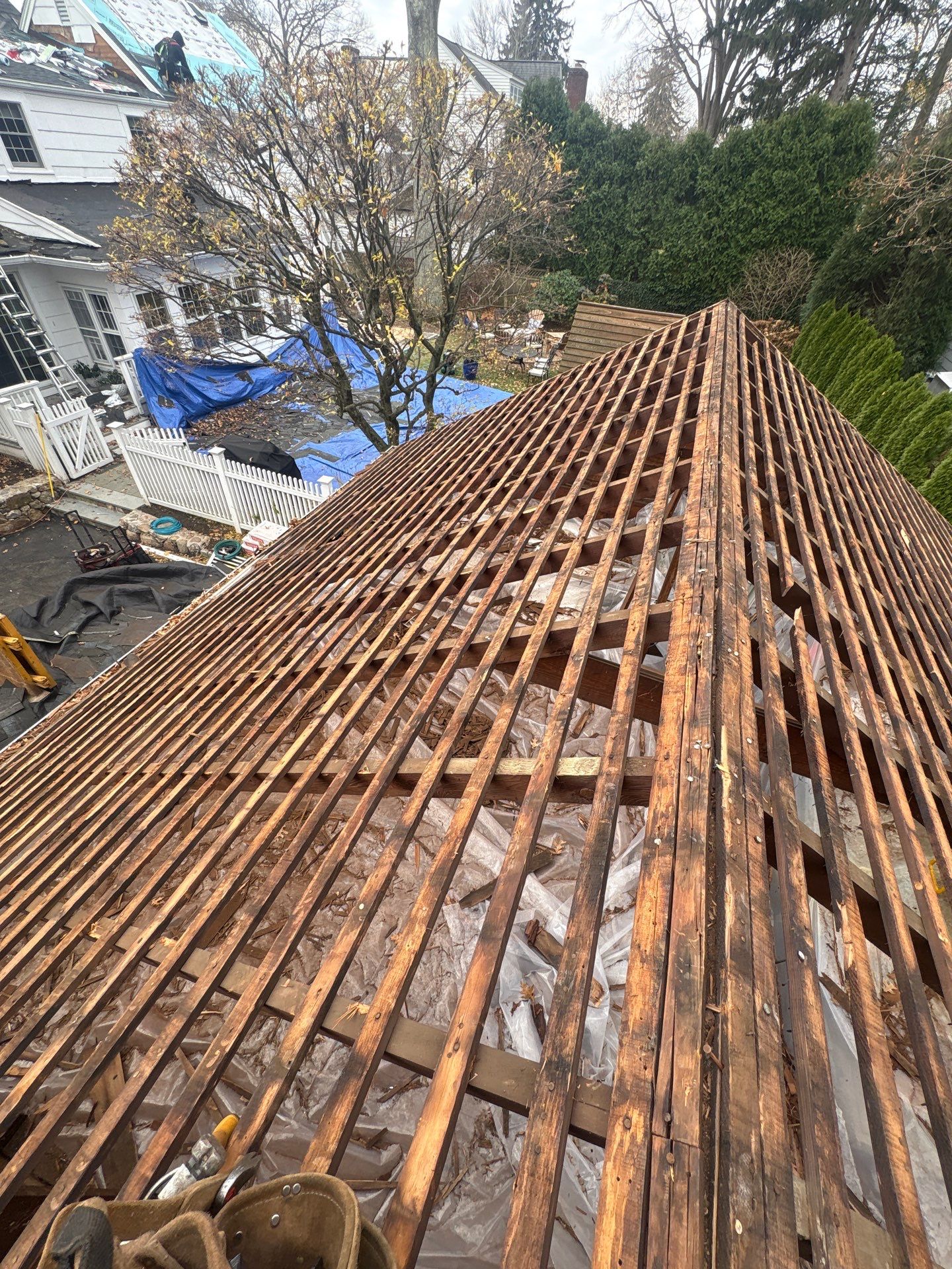 Darien, CT Asphalt, Copper Roof & Half Round Gutters  by Rinaldi Brothers