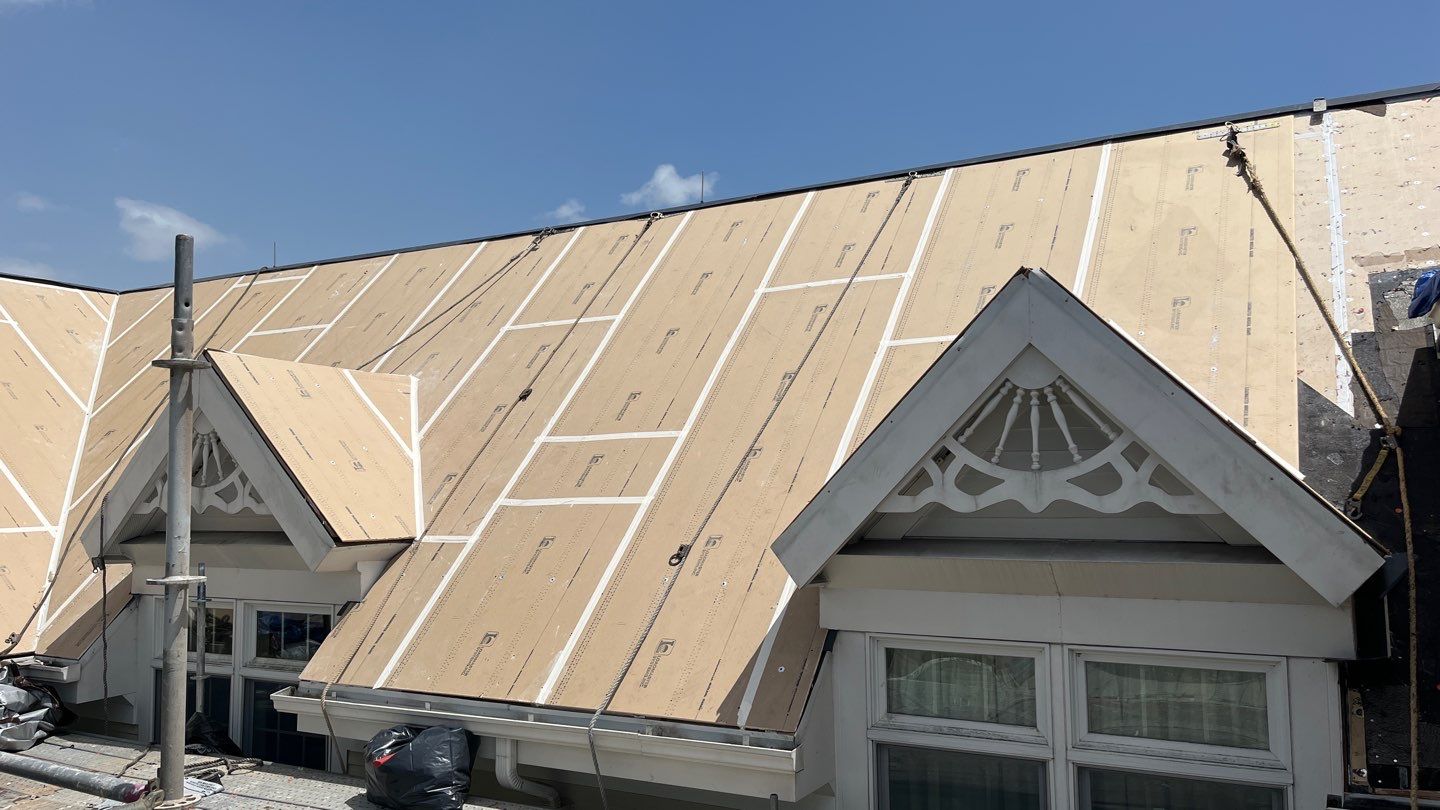 Commercial Reroof - Deck Installation by RoofSmith of Tampa Bay