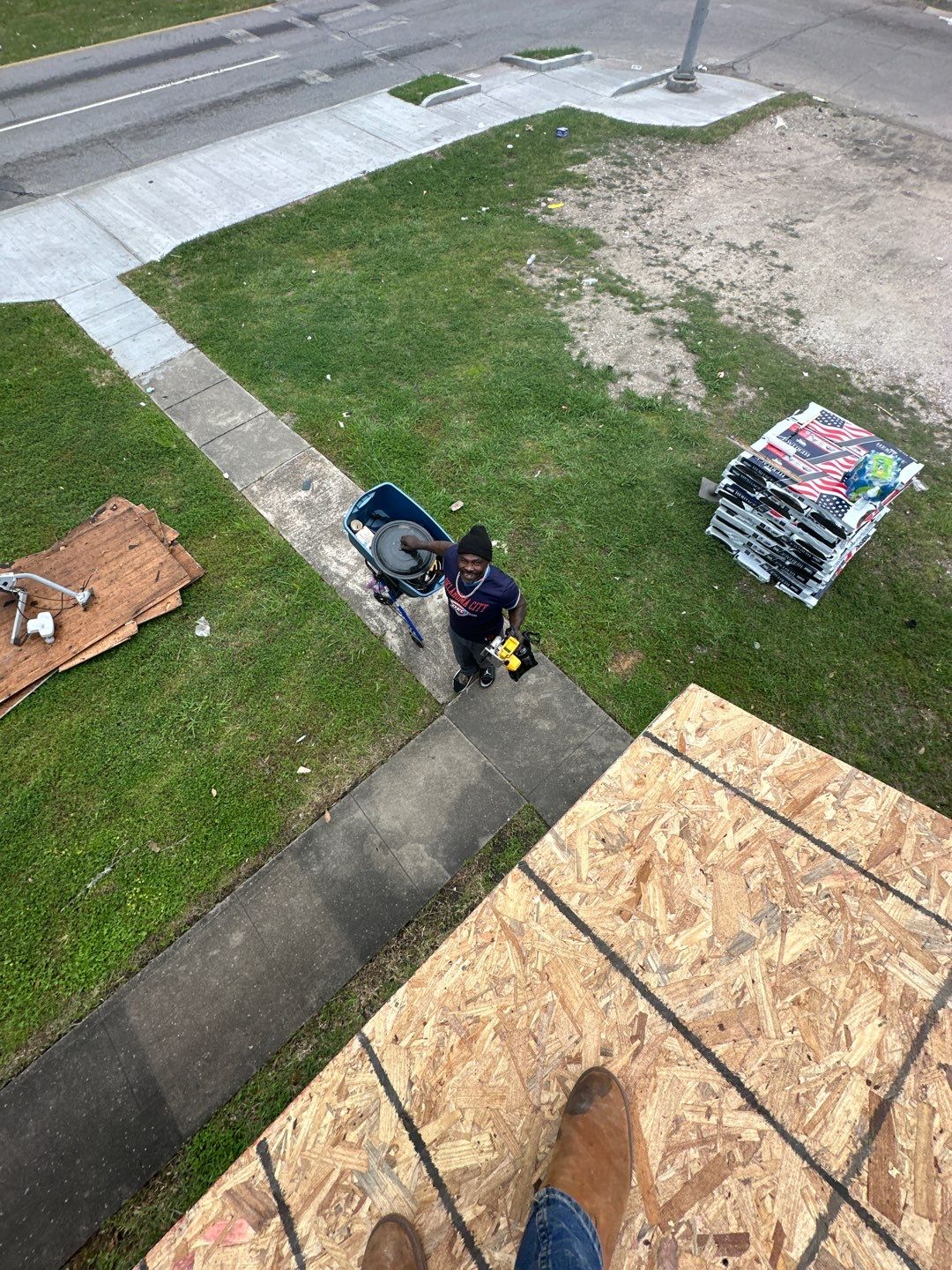 Residential Roofing Installation using Owen's Corning Duration (Lifetime) Shingles by Roof Repair Company