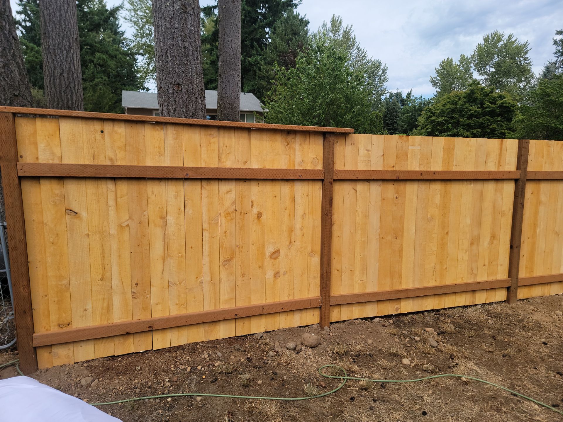 6 ft privacy fence by Long Range Customs LLC