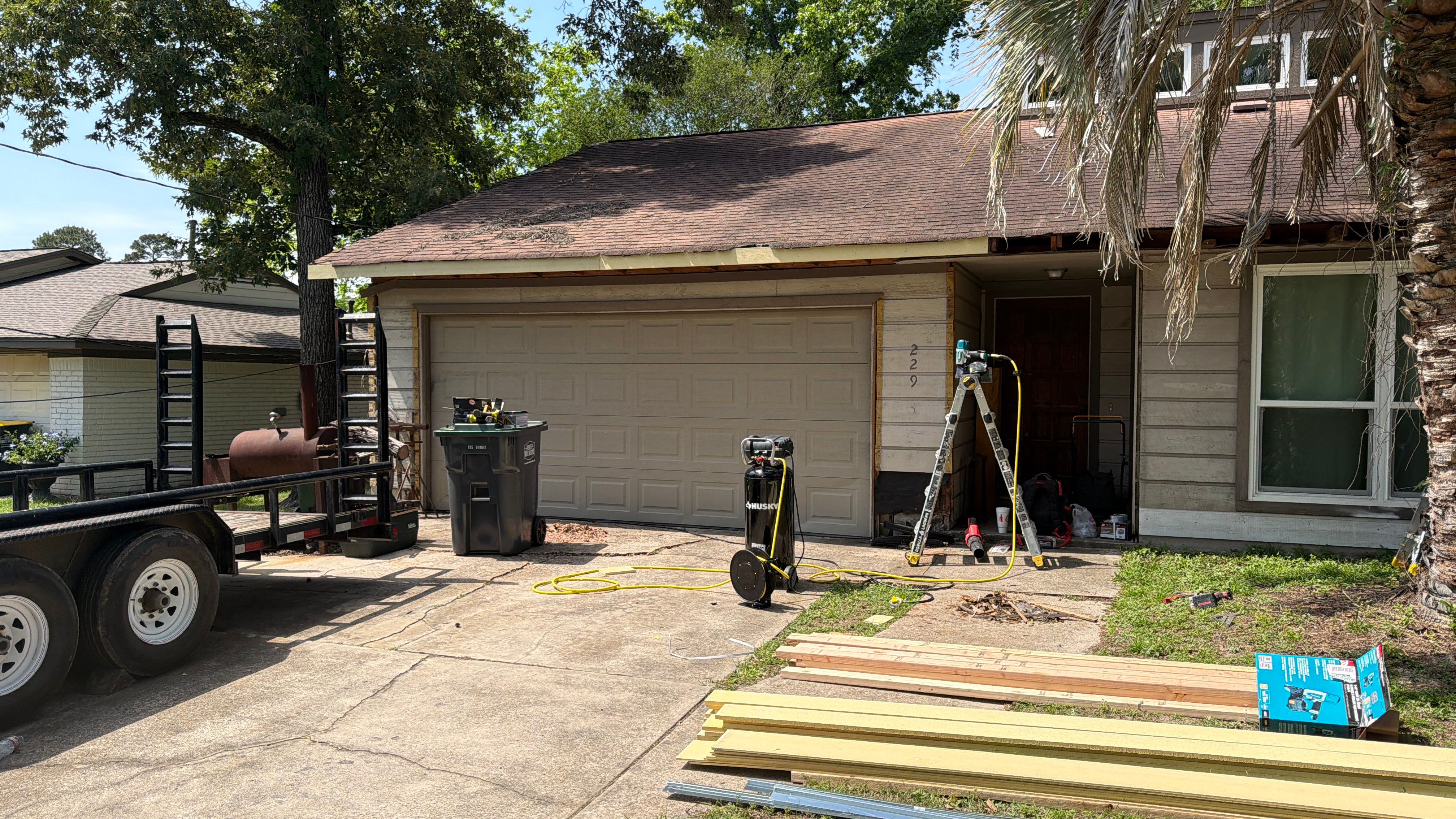 Roof Replacement & Hardie Siding Installation | Conroe, TX by Engle Roofing & Construction