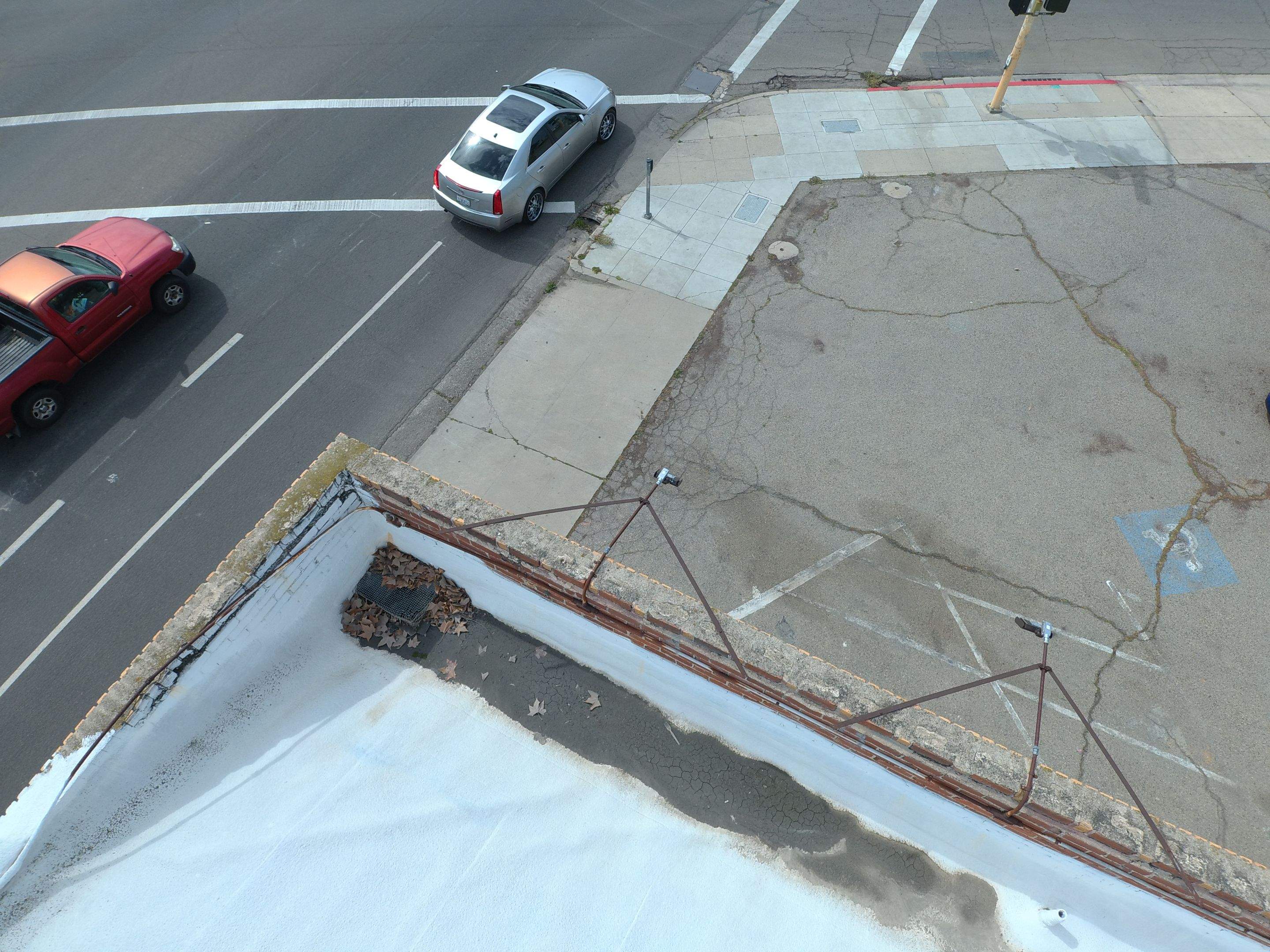 Polyurethane foam roof refurbish and recoating by Straight Edge Roofing Inc