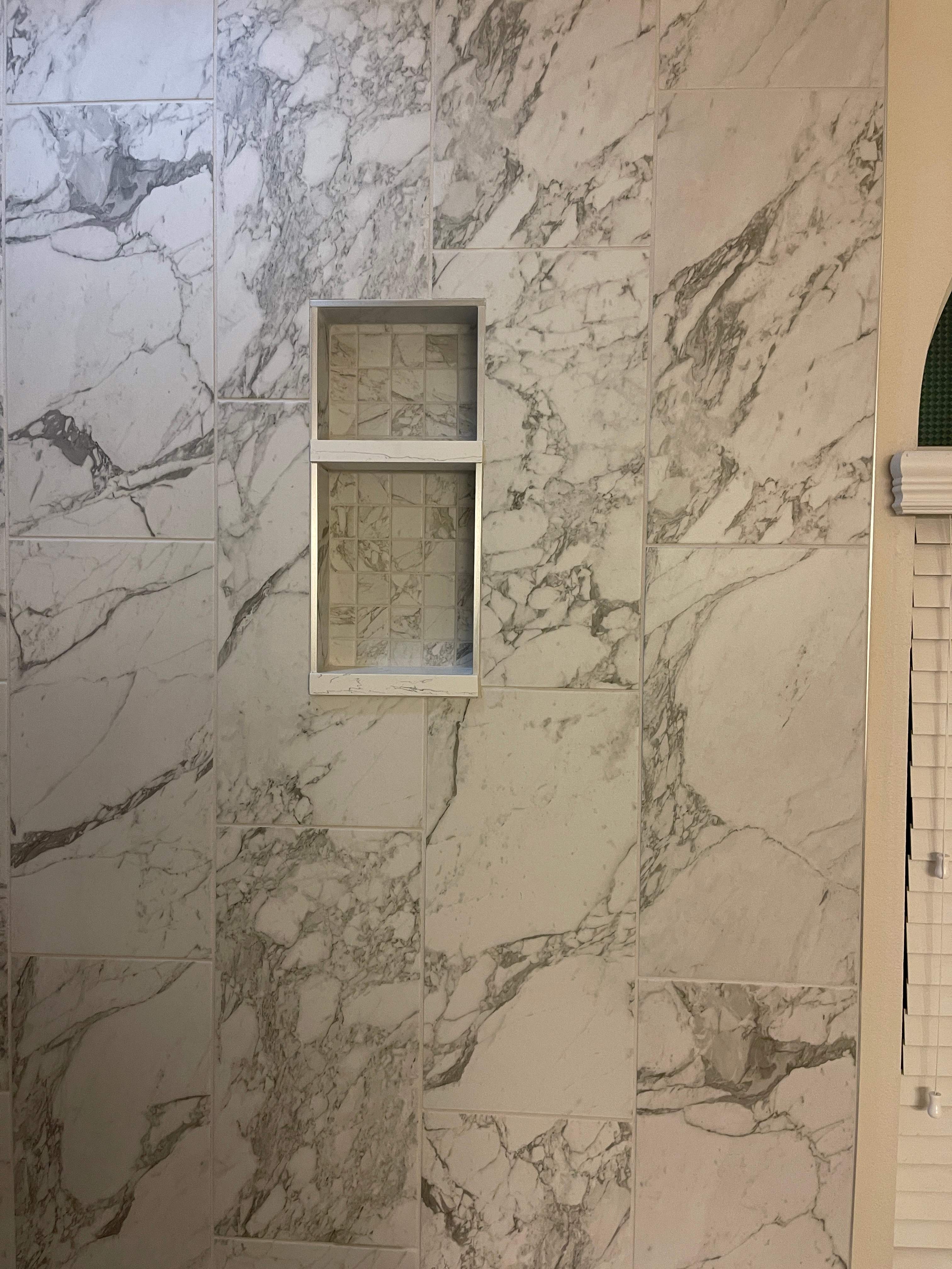 Bathroom remodel by Mena stone surfaces