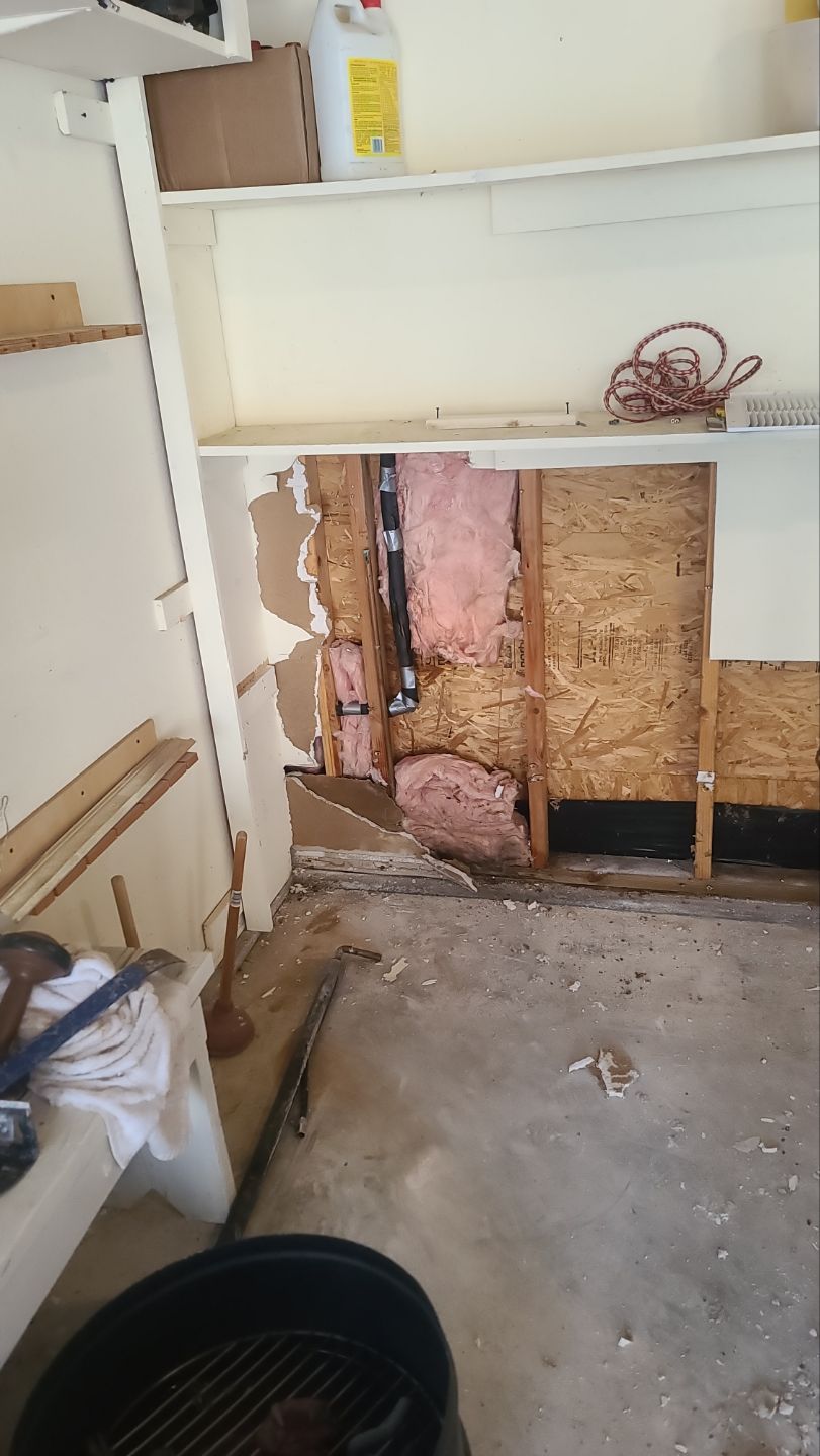 Water Mitigation Project in Mounds by Decor Roofing & Restoration