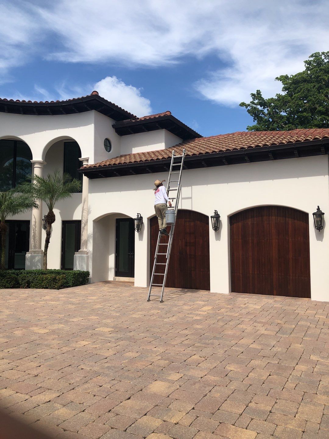 Waterfront Luxury Home by John “The Greek” Painting