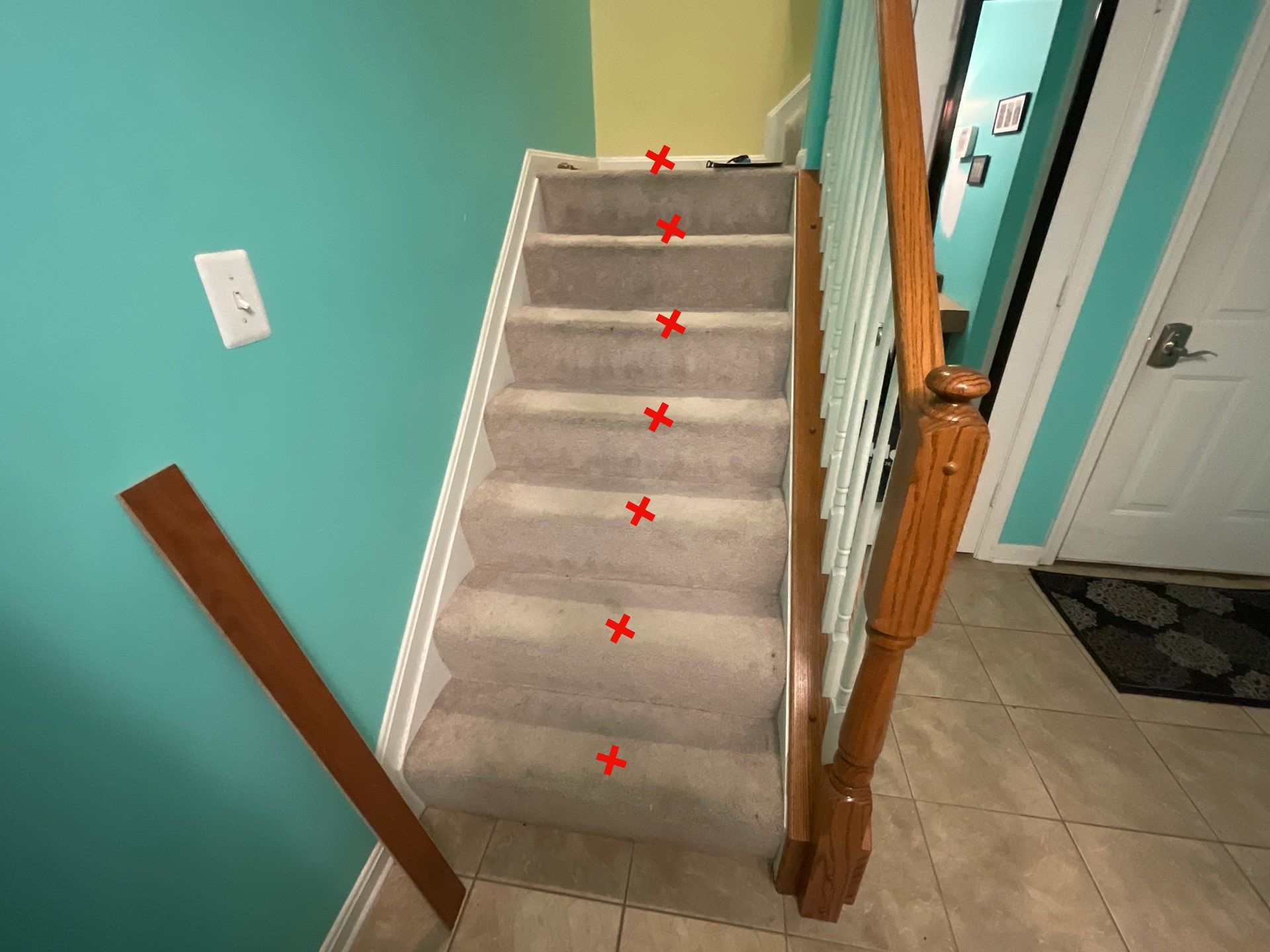 Deck Repair, New steps, New Paint job  by Alpha Design Services